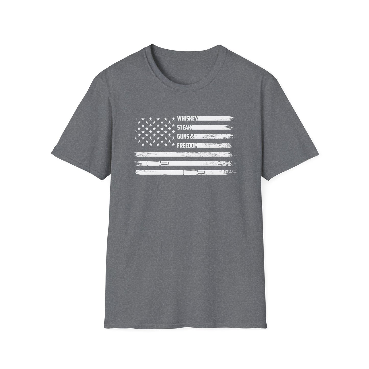 Patriotic American Flag T-Shirt, USA Independence Day Tee, Fourth of July Shirt, Red White Blue Top, Patriotic Clothing