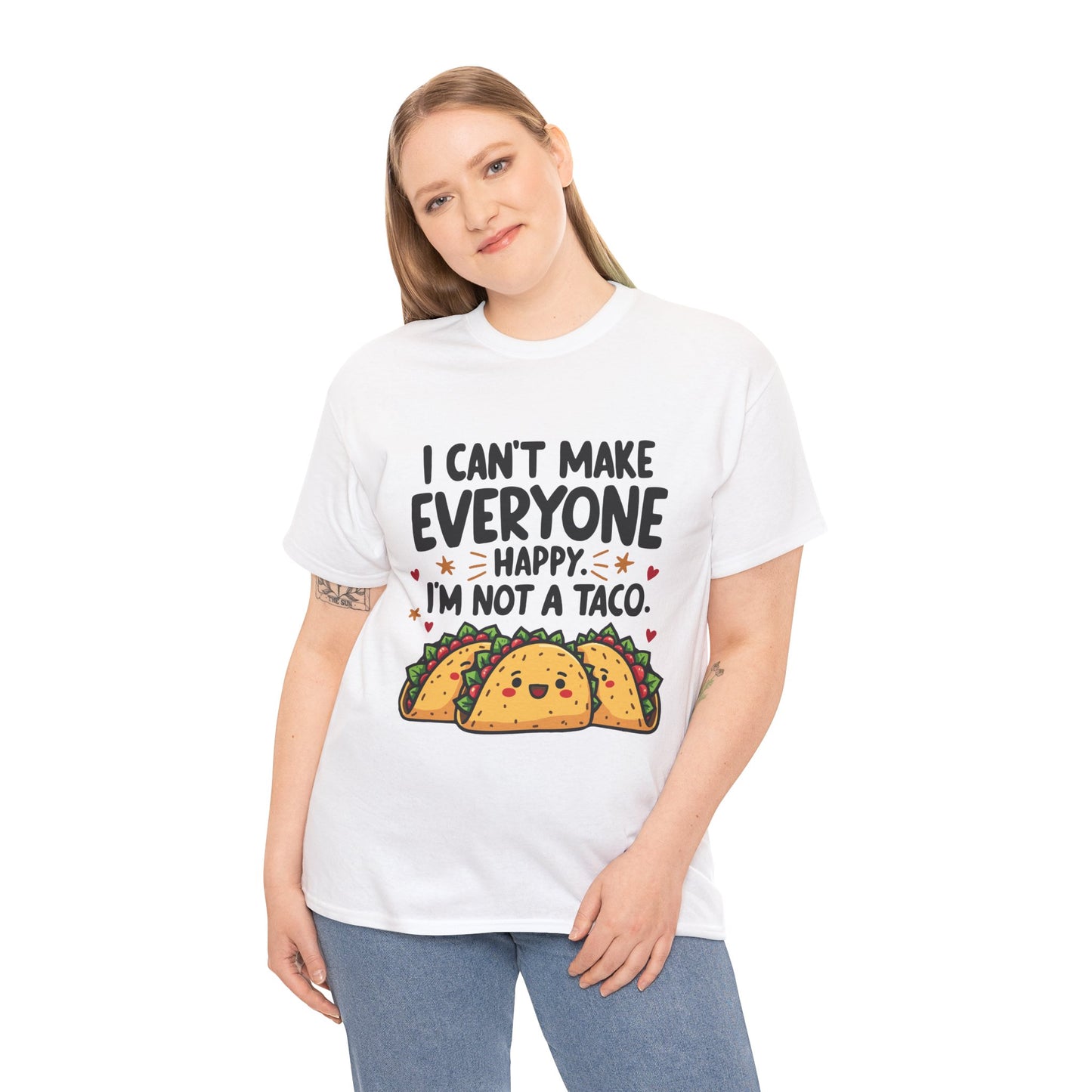 Funny Unisex Tee - 'I can't make everyone happy' Shirt