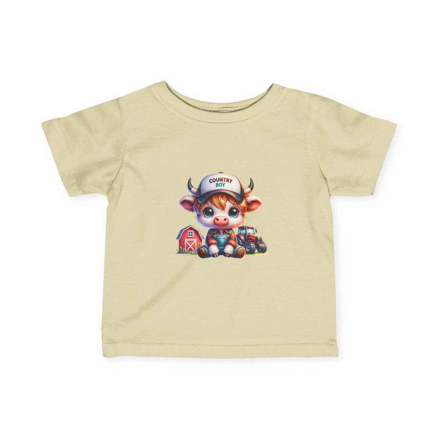 Country Boy Baby Tee, Western Infant Shirt, Cowboy Baby Top, Southern Toddler T-Shirt, Ranch Baby Clothes