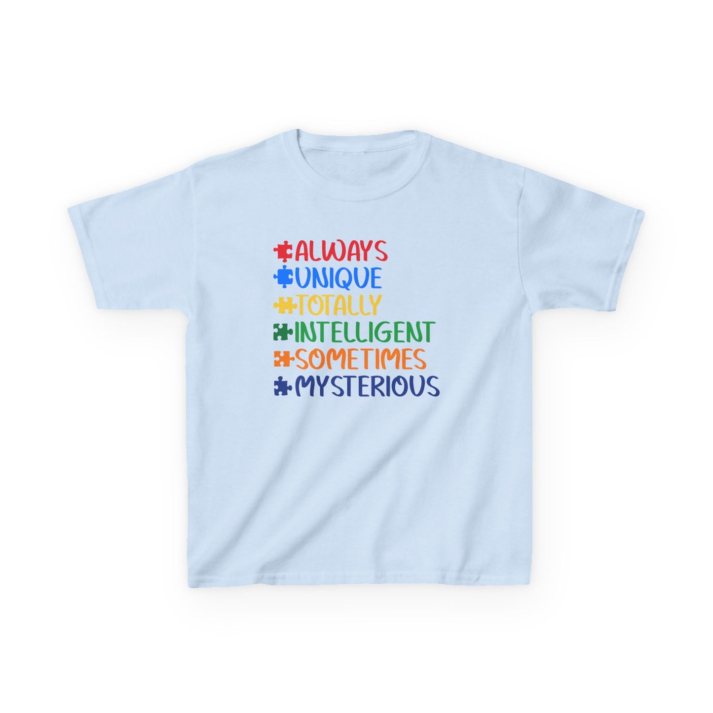 Positive Vibes Kids Tee - Unique, Intelligent, Mysterious