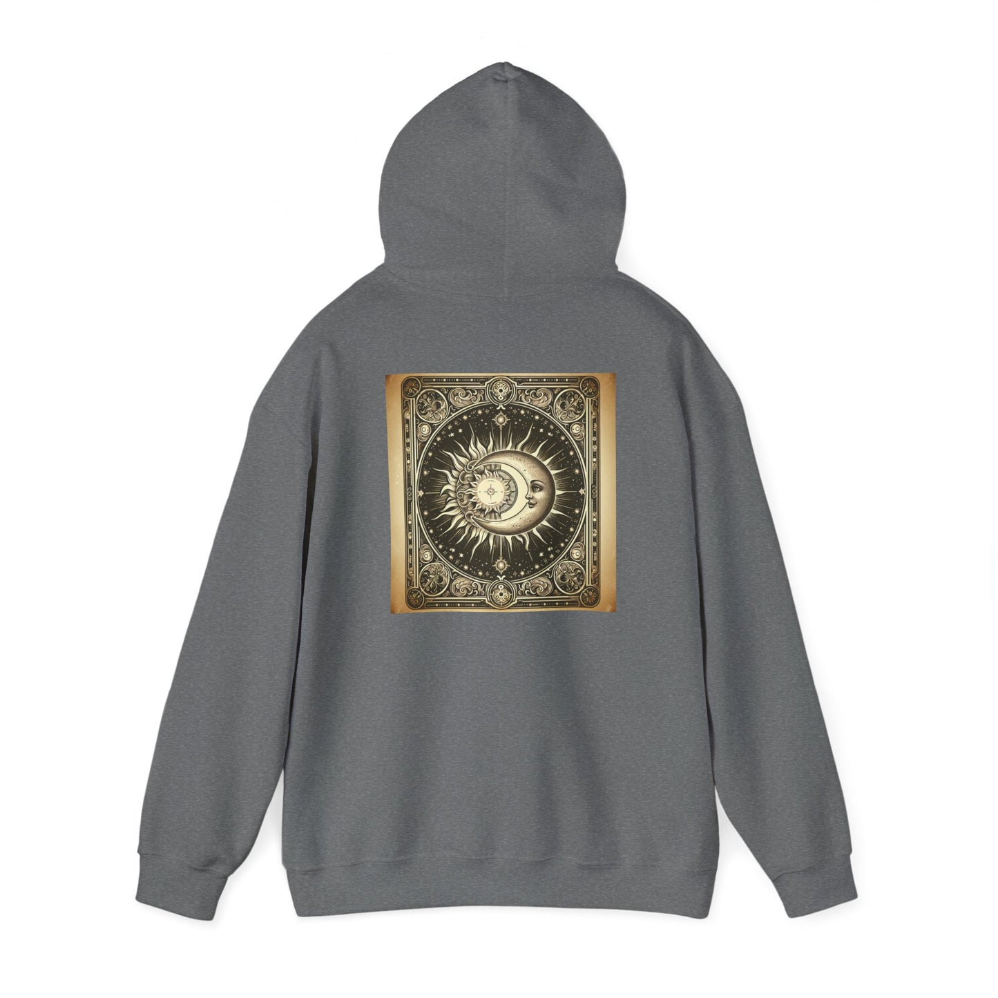 Celestial Hoodie, Cosmic Mystic Sweatshirt, Unisex Pullover, Galaxy Jumper, Space Theme Hoodie, Celestial Clothing