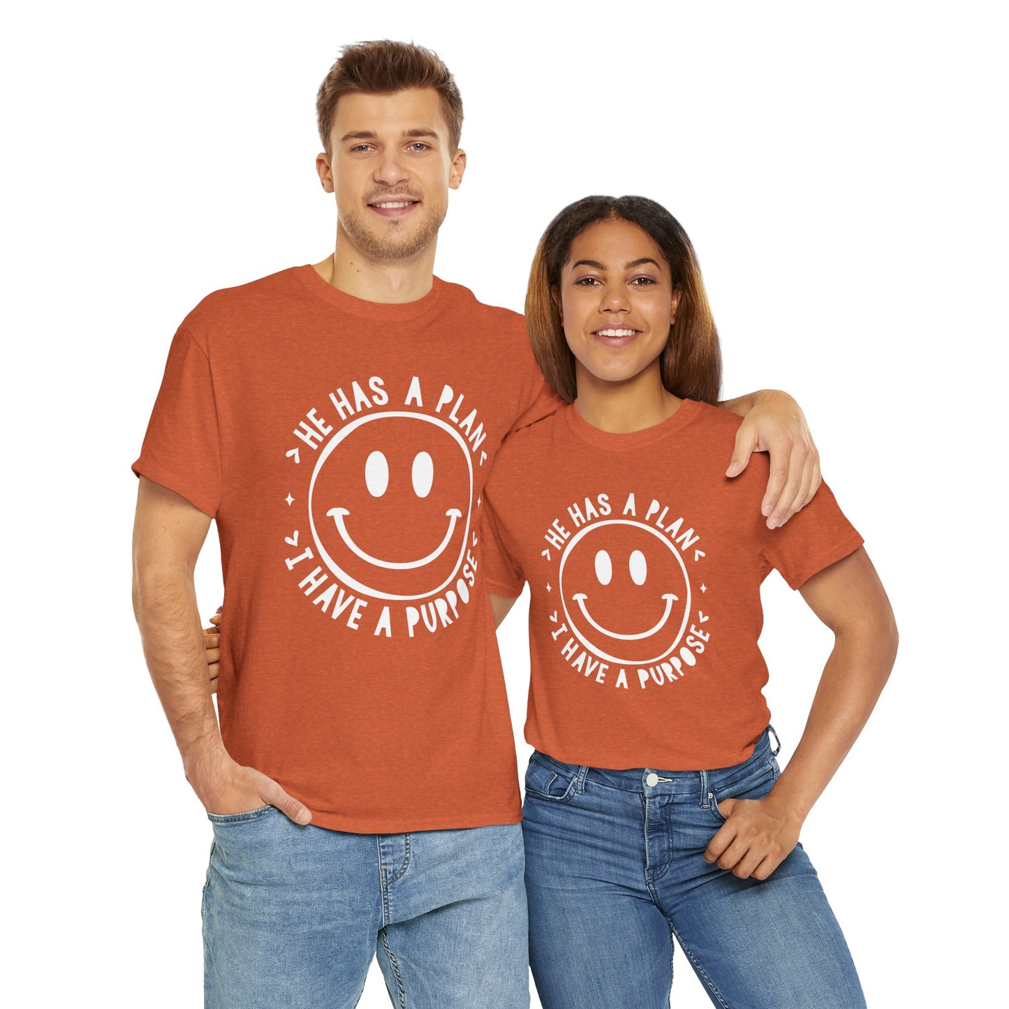 Religious Unisex Tee - He Has a Plan