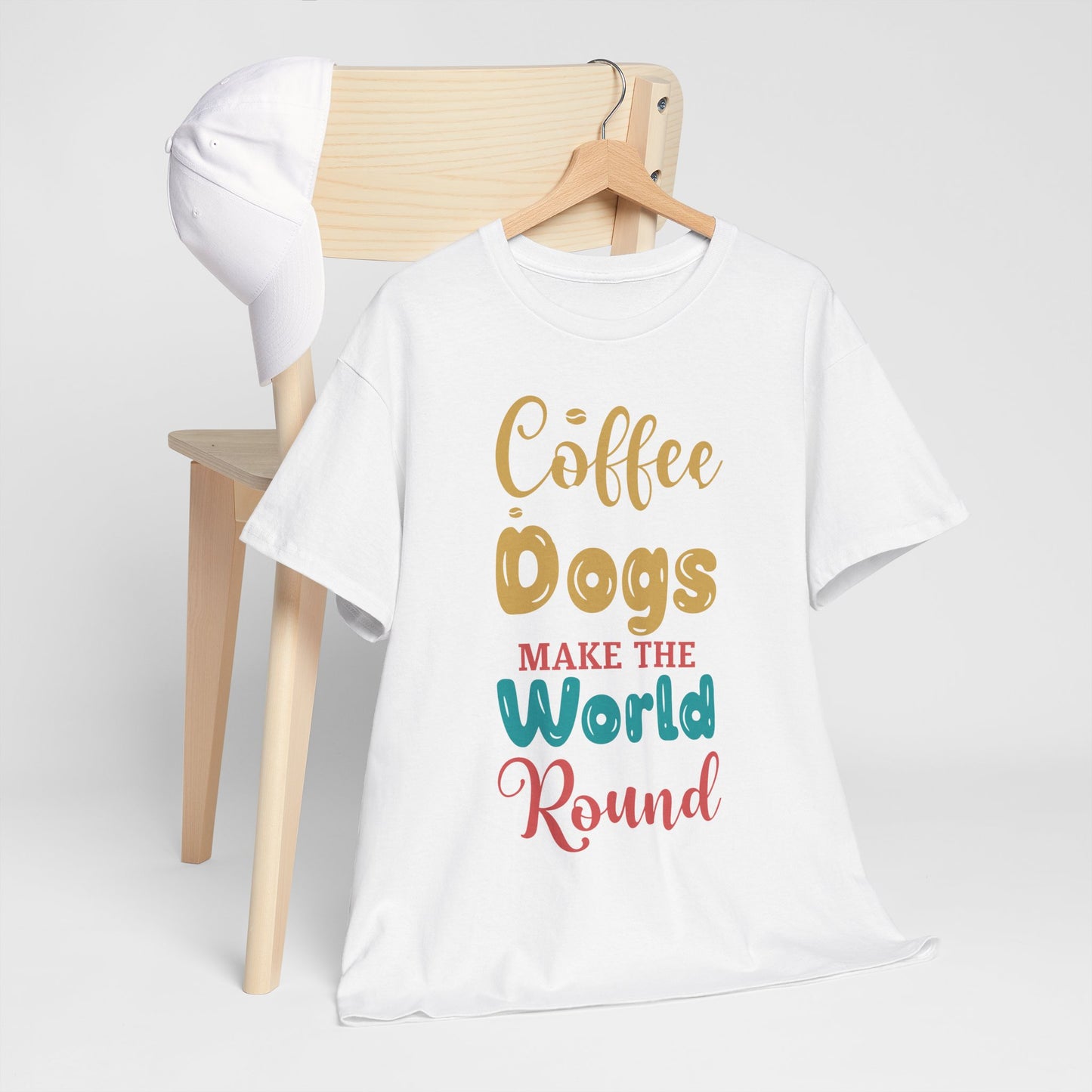 Coffee Lovers Dog Lovers T-Shirt, Unisex Tee, Coffee Gifts, Dog Mom Shirt, Dog Dad Shirt, Graphic Tee
