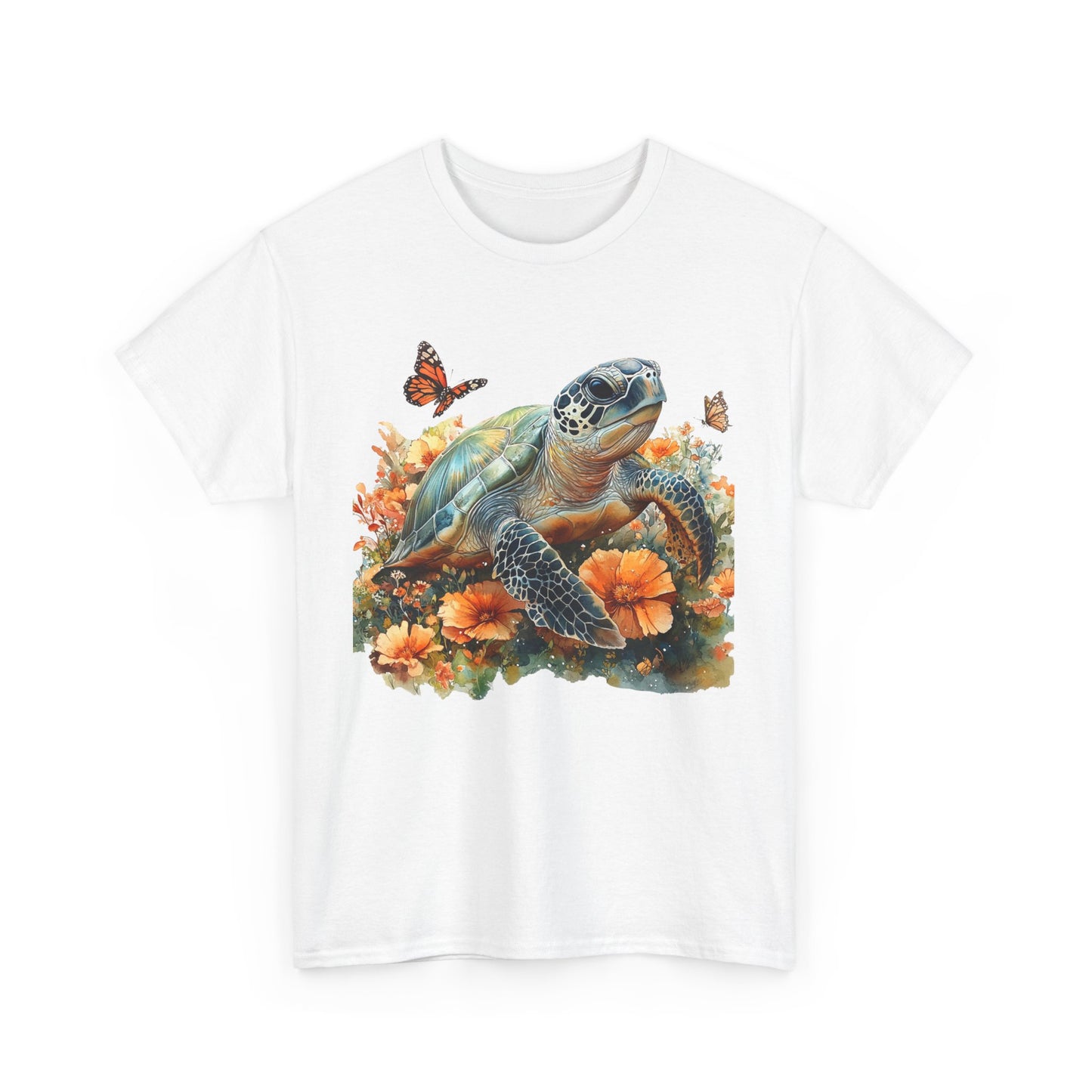 Sea Turtle Tee - Vibrant Colors Unisex