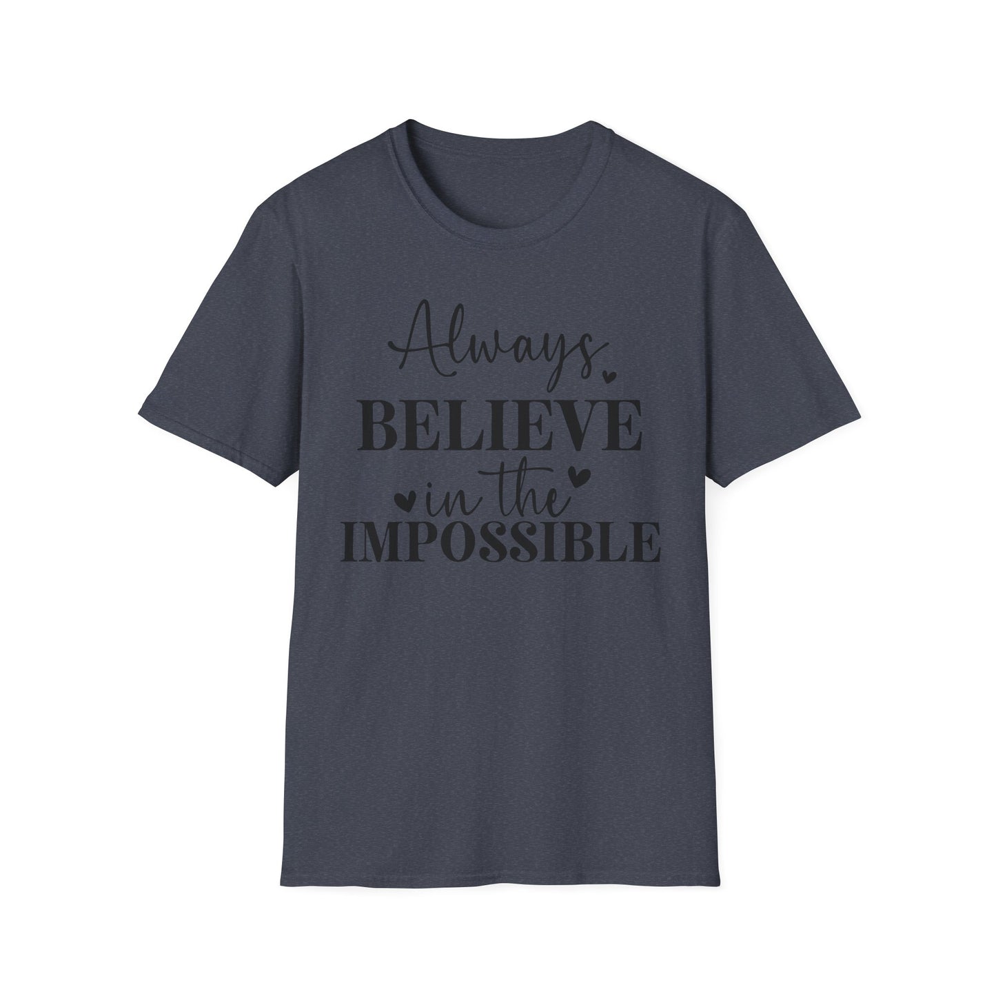 Inspiration Softstyle T-Shirt, Comfortable Tee, Motivational Shirt, Inspirational Clothing, Cozy Graphic Tee, Positive Vibes Top