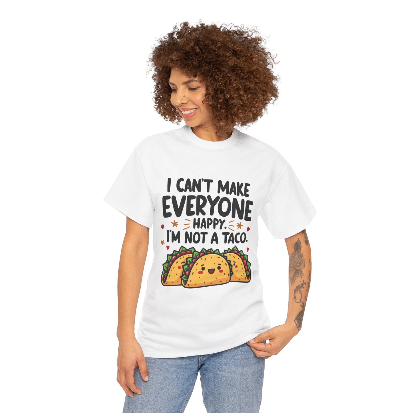 Funny Unisex Tee - 'I can't make everyone happy' Shirt