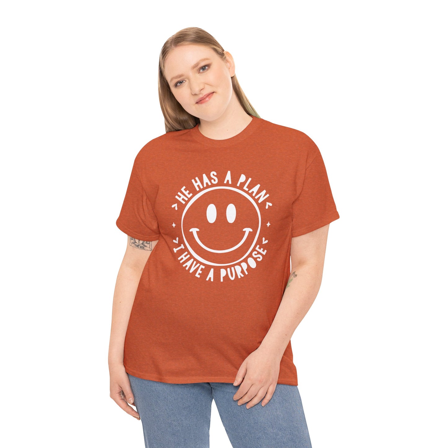 Religious Unisex Tee - He Has a Plan