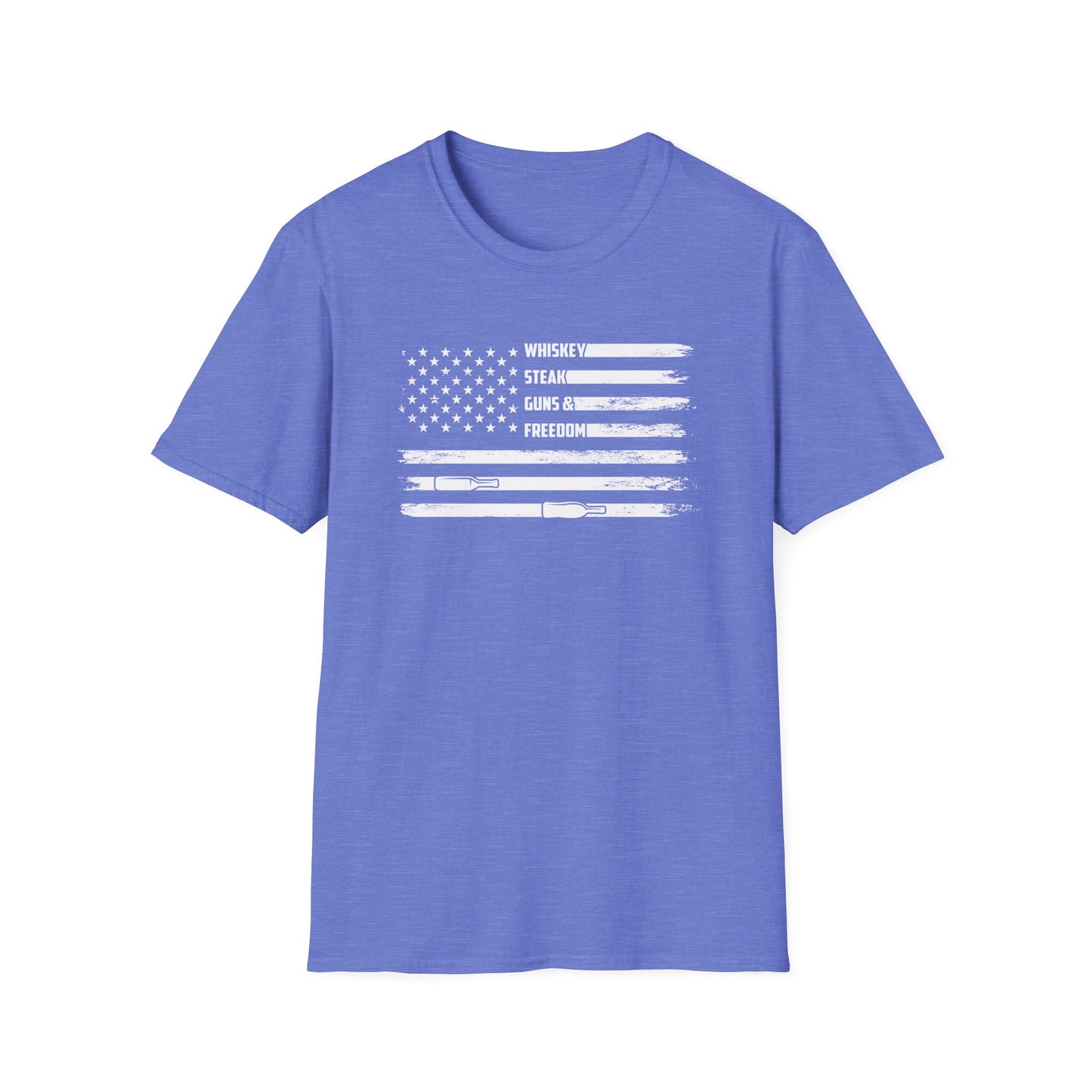Patriotic American Flag T-Shirt, USA Independence Day Tee, Fourth of July Shirt, Red White Blue Top, Patriotic Clothing