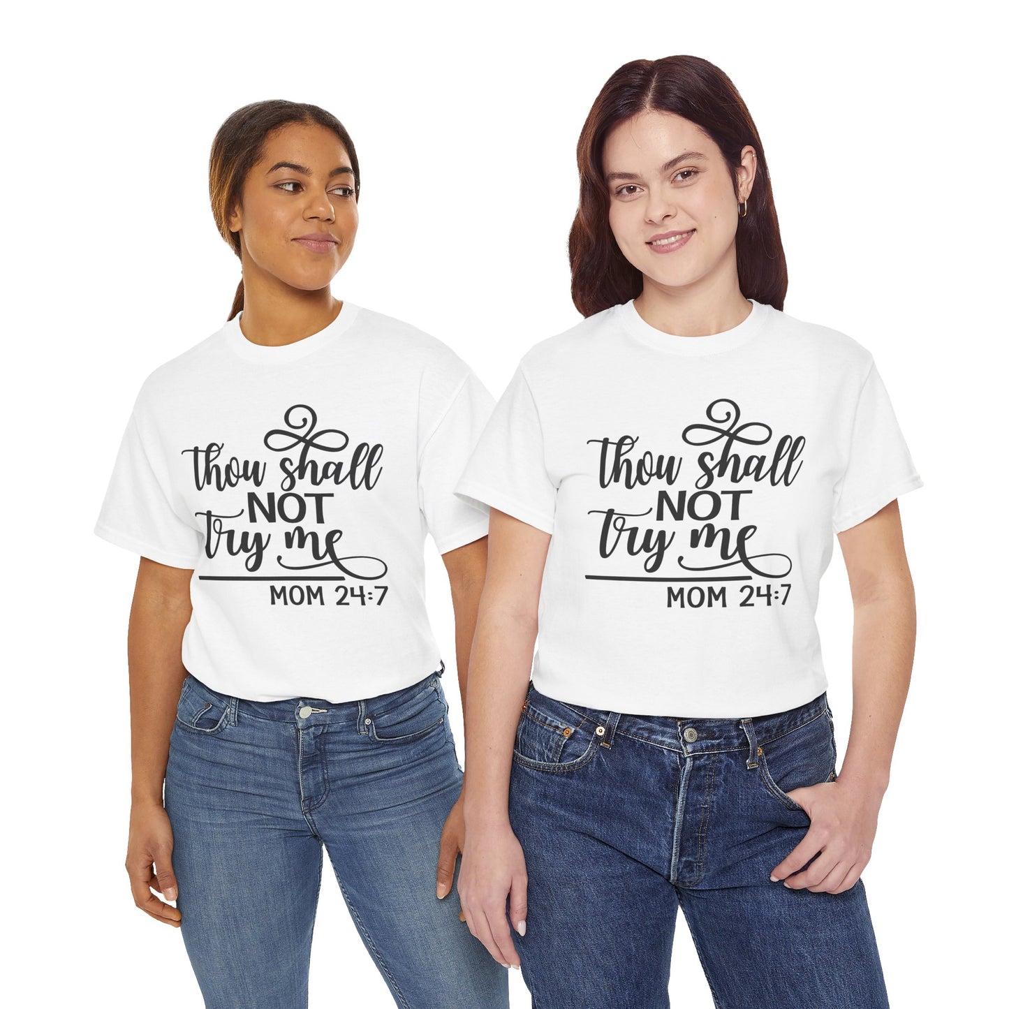 Funny Mom Graphic Tee - Unisex Heavy Cotton