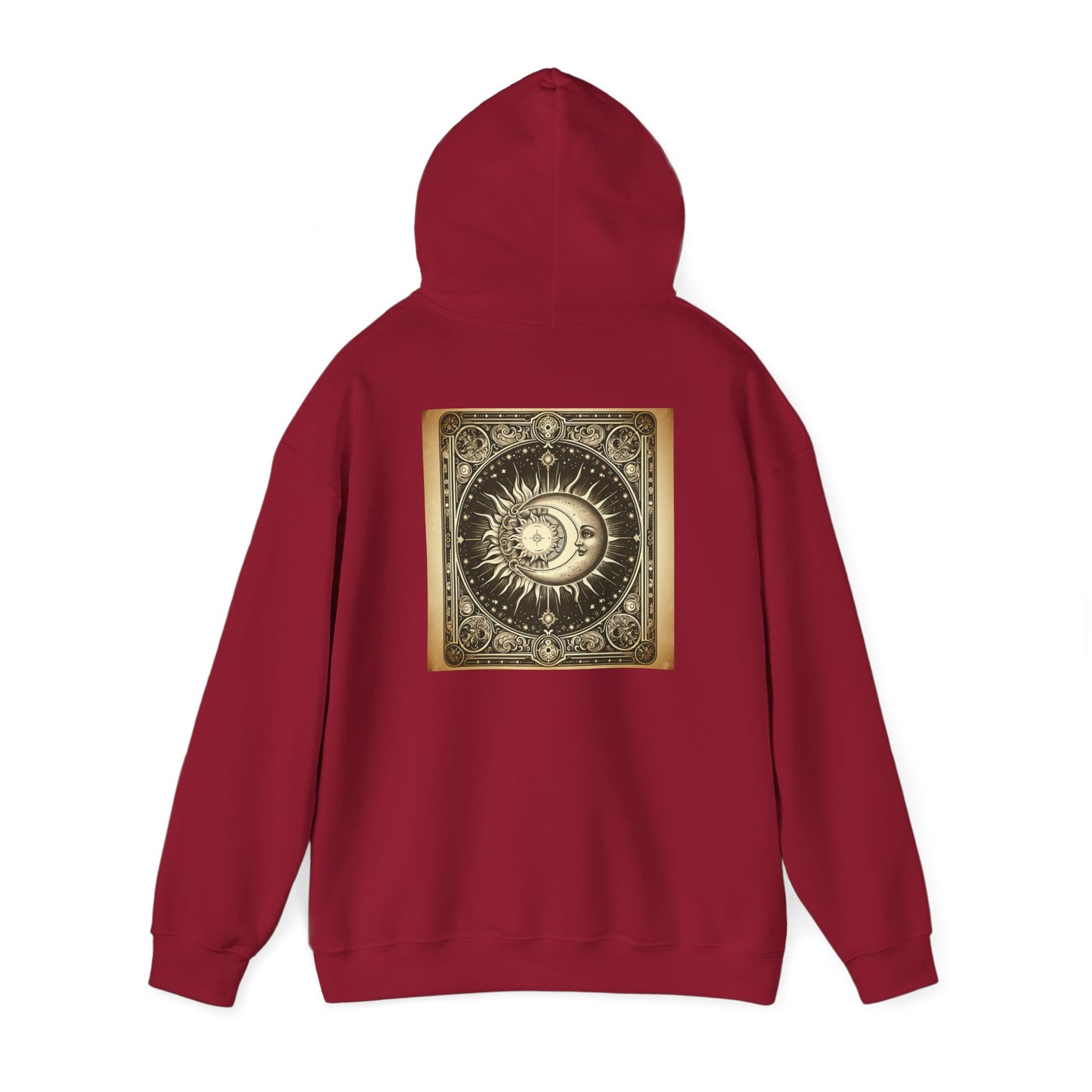 Celestial Hoodie, Cosmic Mystic Sweatshirt, Unisex Pullover, Galaxy Jumper, Space Theme Hoodie, Celestial Clothing