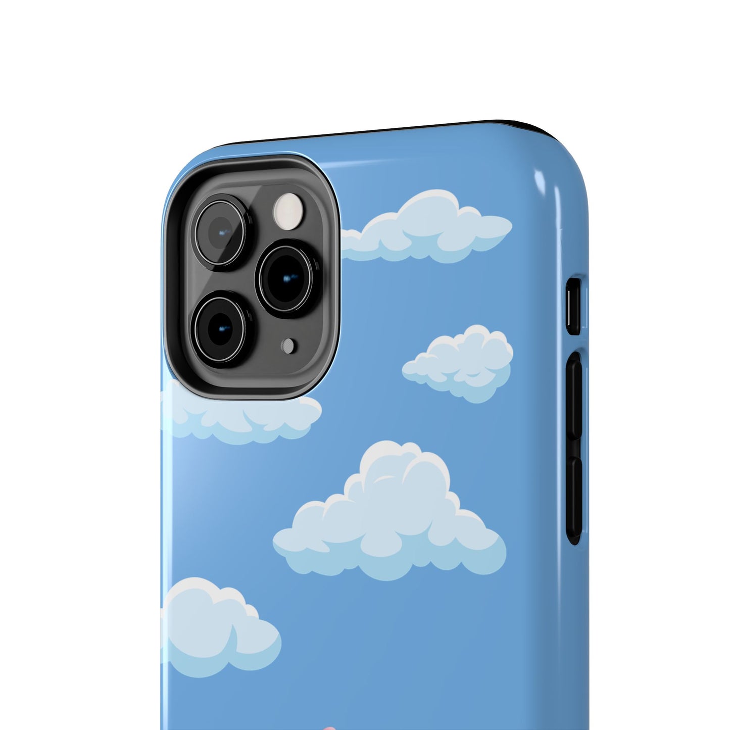 Cartoon Elephant Tough Phone Case - Cute Animal Lover Gift, Protective Cover for