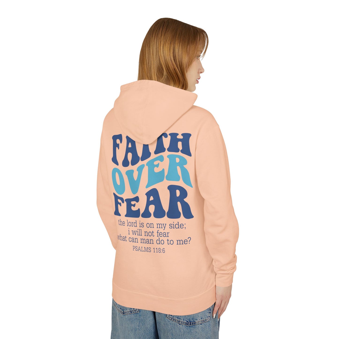 Faith Over Fear Lightweight Hoodie