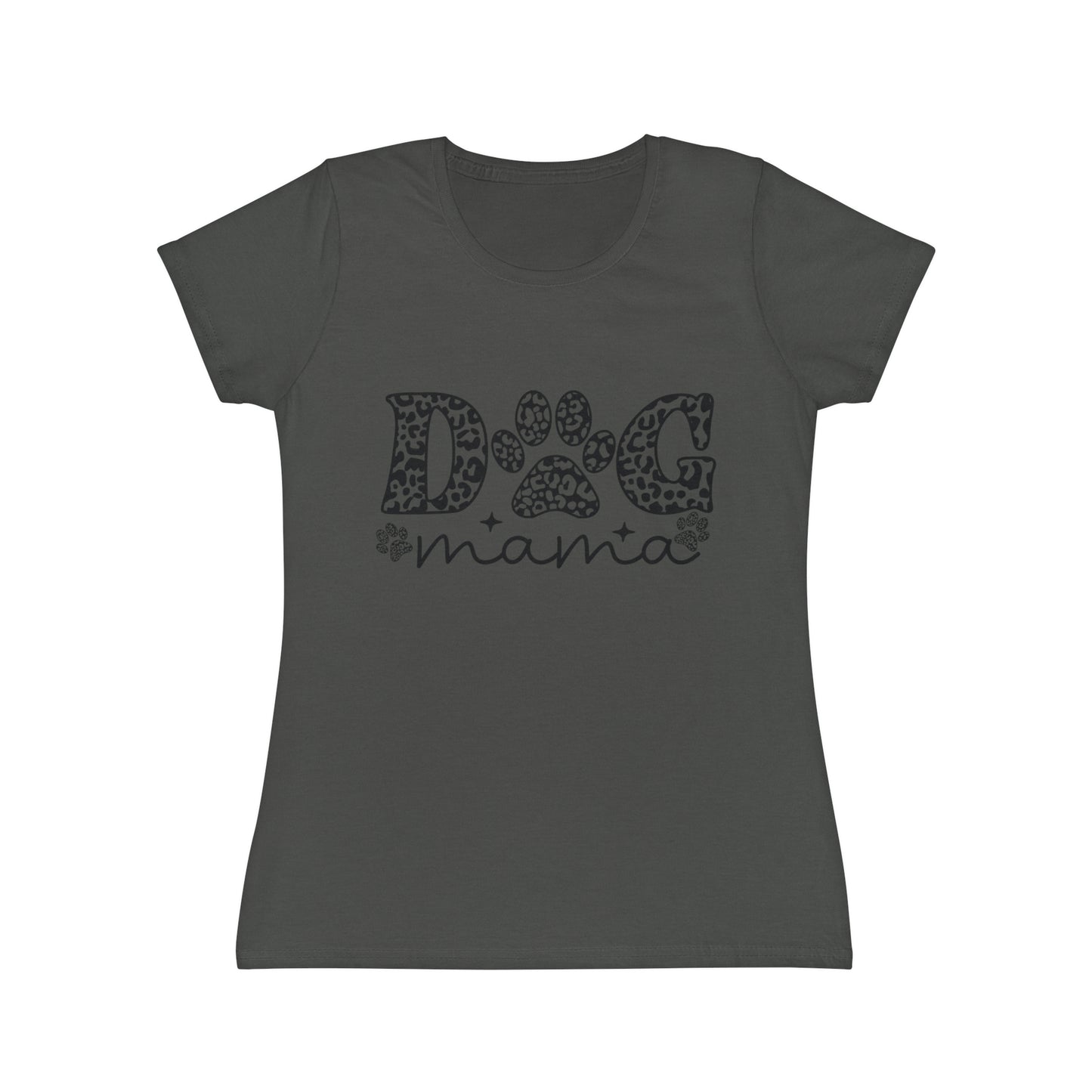 Dog Mom Iconic T-Shirt, Women's Dog Lover Tee,
