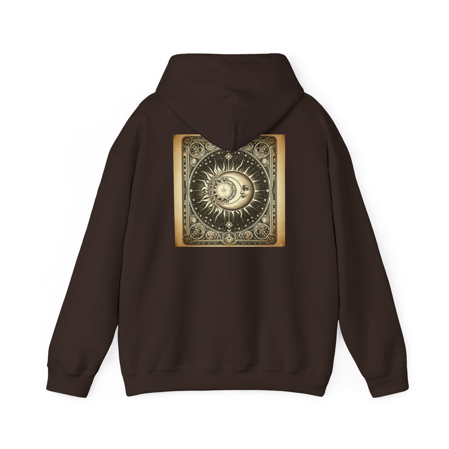 Celestial Hoodie, Cosmic Mystic Sweatshirt, Unisex Pullover, Galaxy Jumper, Space Theme Hoodie, Celestial Clothing
