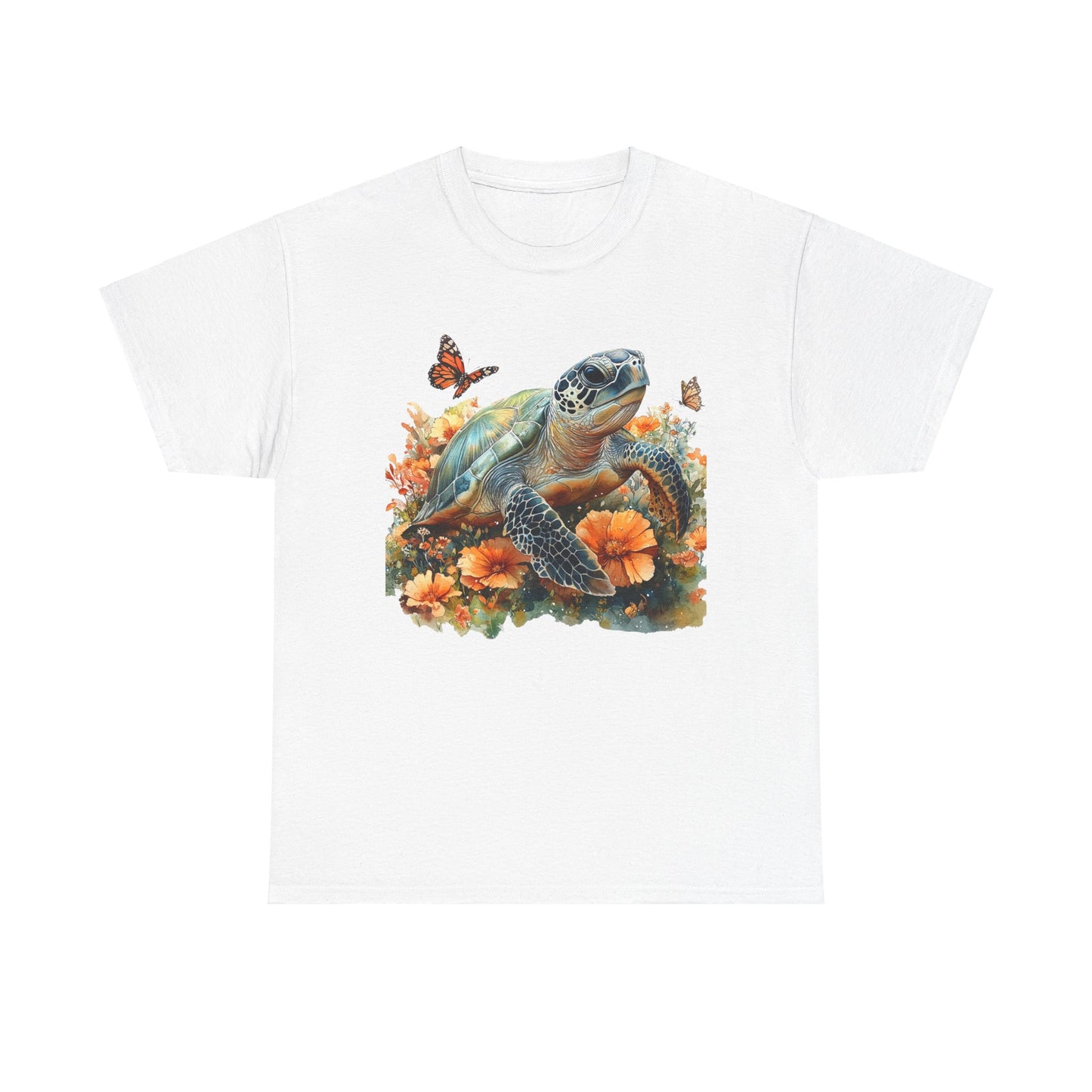 Sea Turtle Tee - Vibrant Colors Unisex