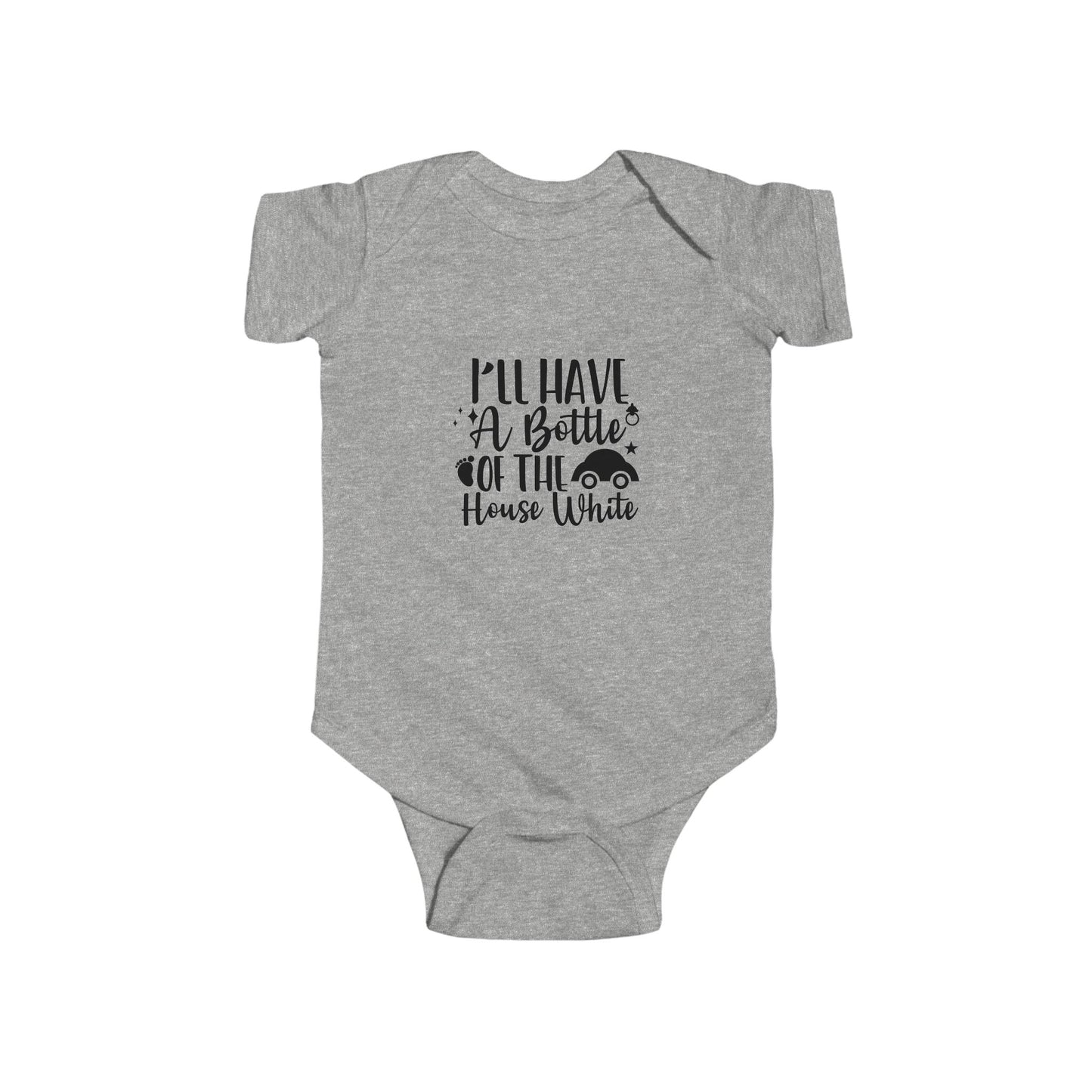 Cute Baby T Infant Fine Jersey Bodysuit, Newborn Baby Gift