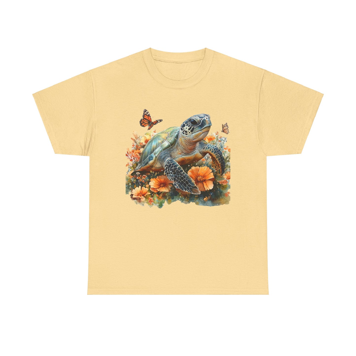 Sea Turtle Tee - Vibrant Colors Unisex