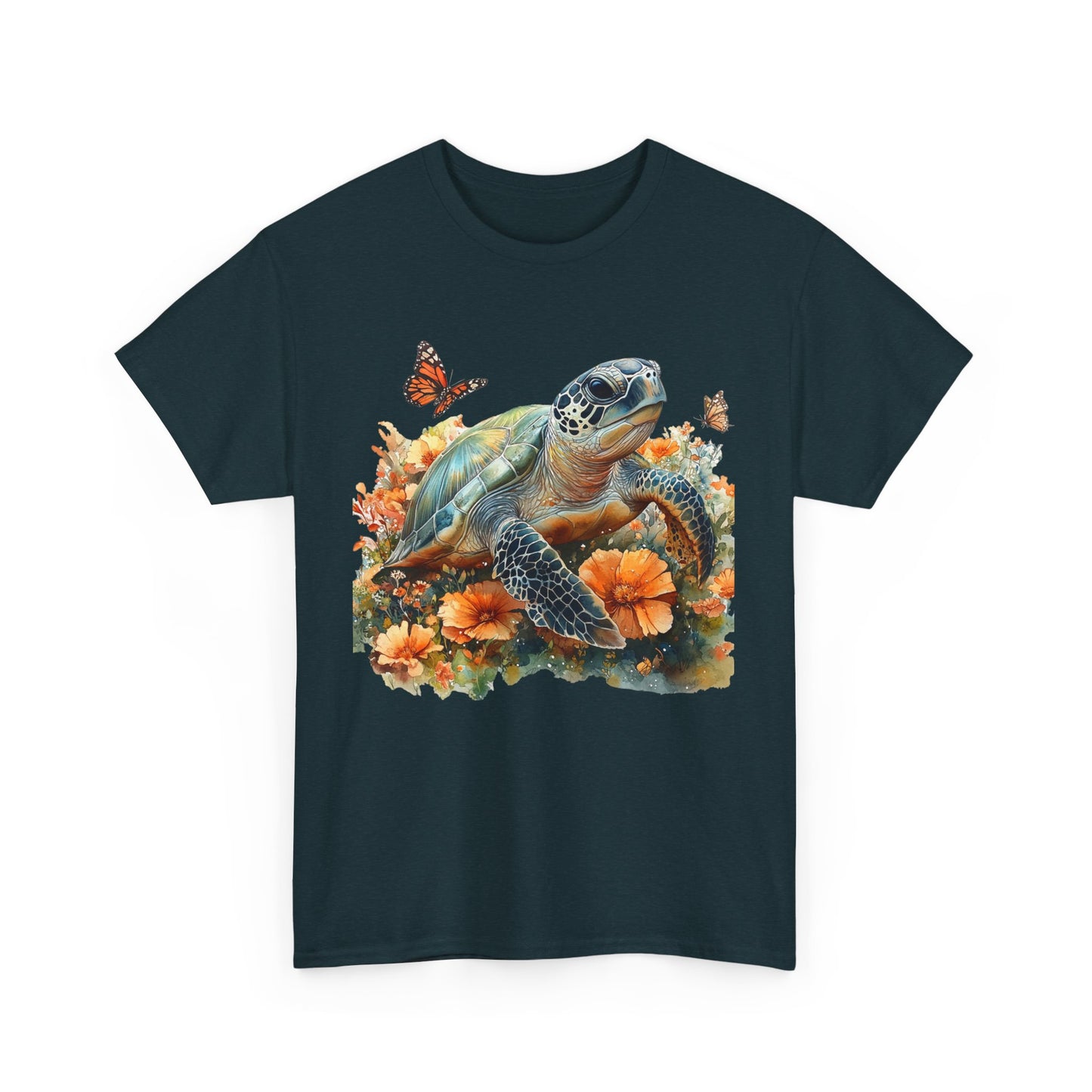 Sea Turtle Tee - Vibrant Colors Unisex