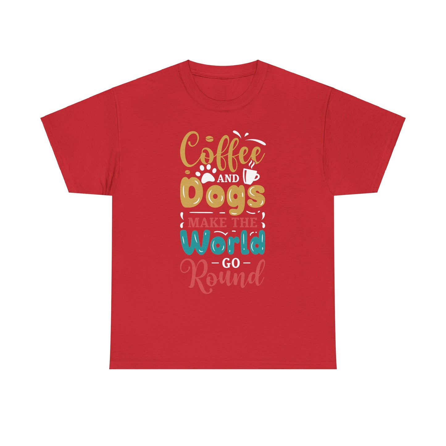 Coffee Lovers Dog Lovers T-Shirt, Unisex Tee, Coffee Gifts, Dog Mom Shirt, Dog Dad Shirt, Graphic Tee