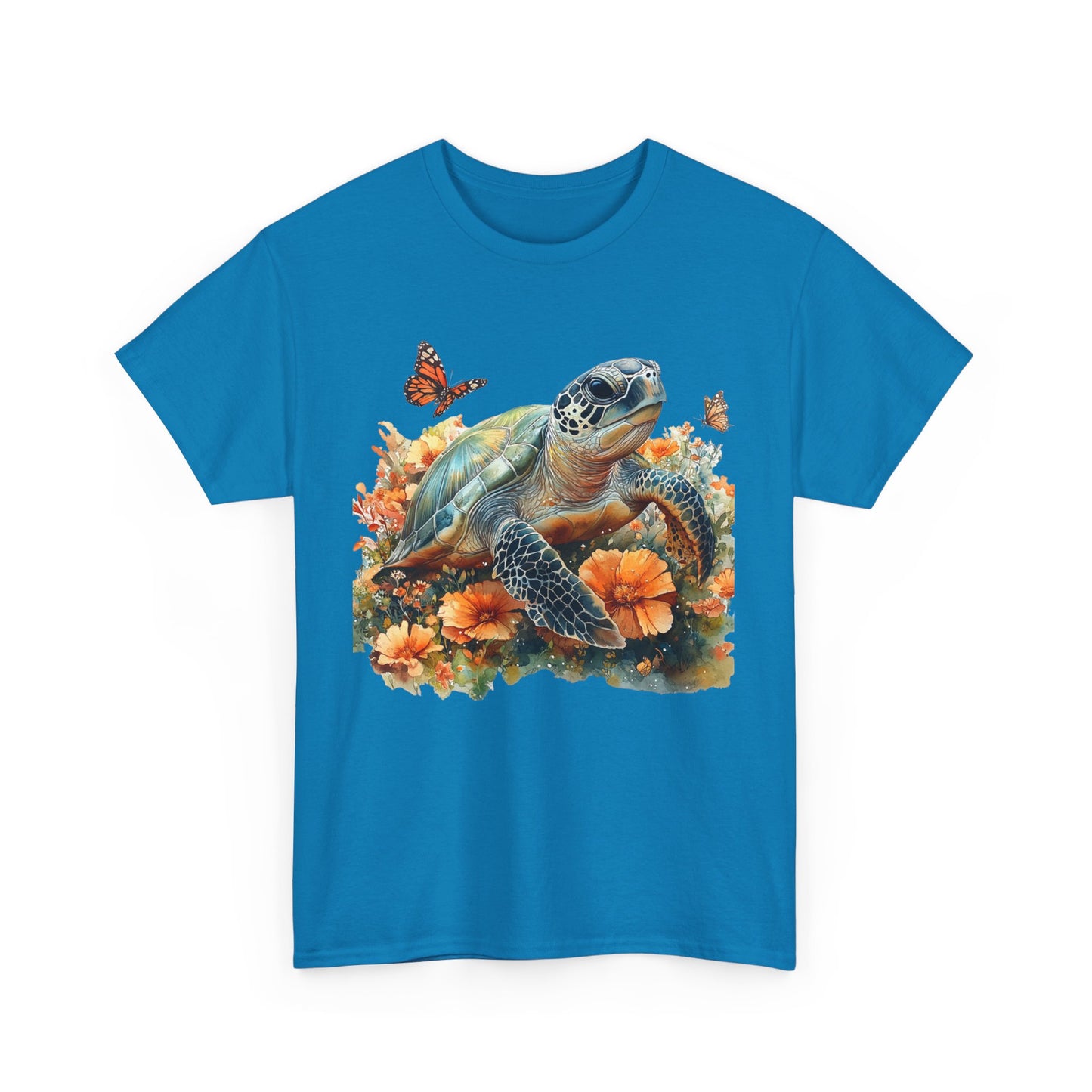 Sea Turtle Tee - Vibrant Colors Unisex