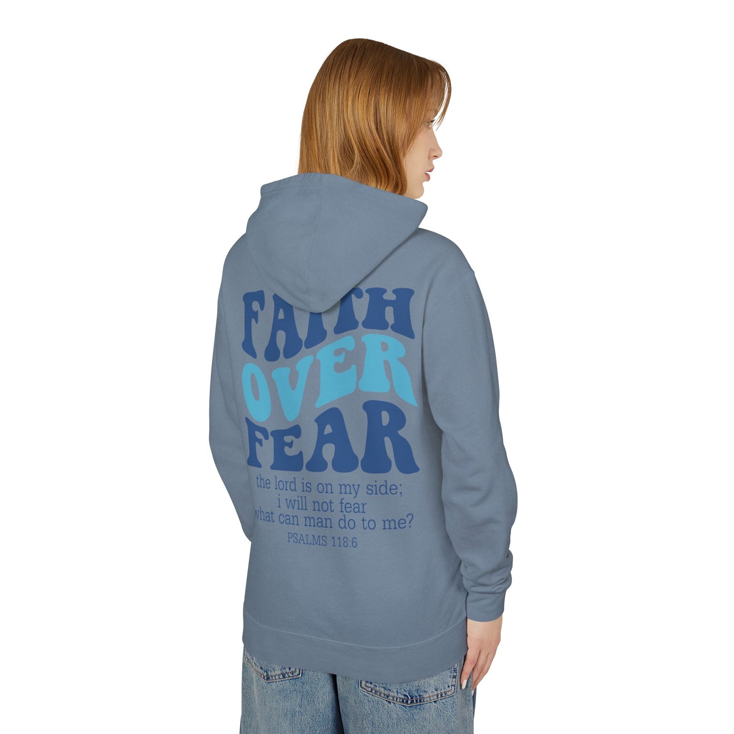 Faith Over Fear Lightweight Hoodie