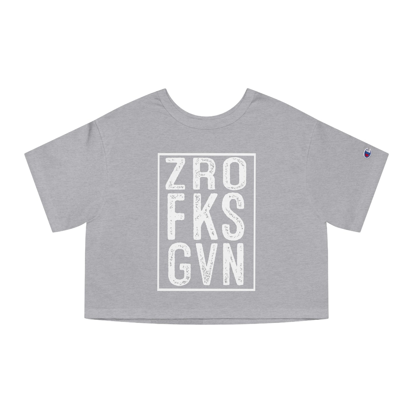 Cropped T-Shirt - zero fs given