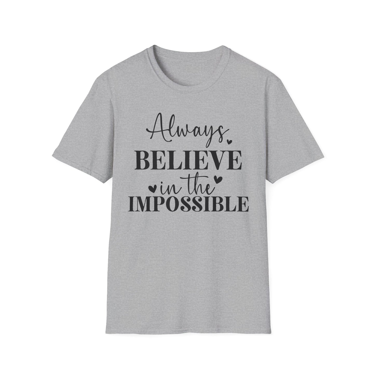 Inspiration Softstyle T-Shirt, Comfortable Tee, Motivational Shirt, Inspirational Clothing, Cozy Graphic Tee, Positive Vibes Top