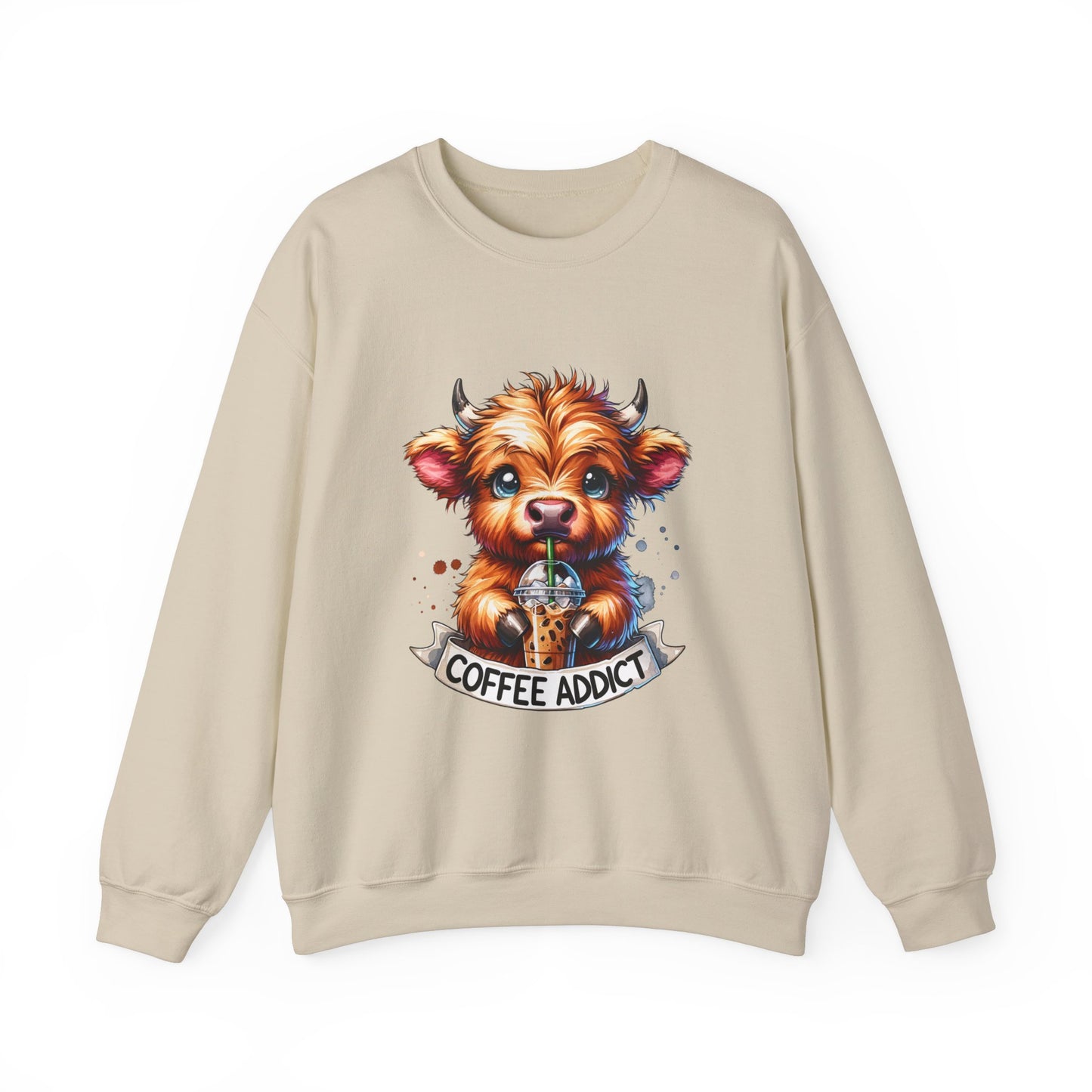Coffee Addict Sweatshirt, Caffeine Lover Gift, Funny Coffee Jumper, Barista Sweater, Coffee Obsessed Shirt, Gift for Coffee Lover