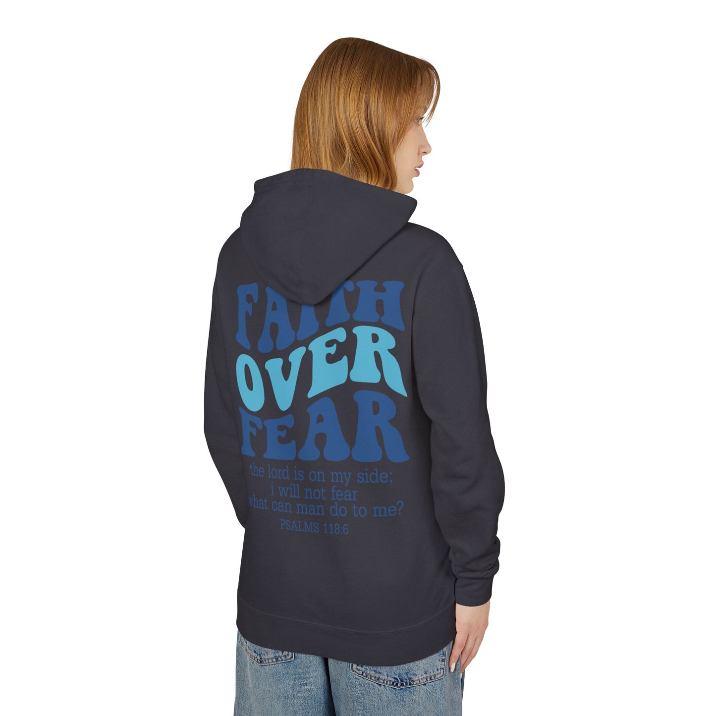 Faith Over Fear Lightweight Hoodie