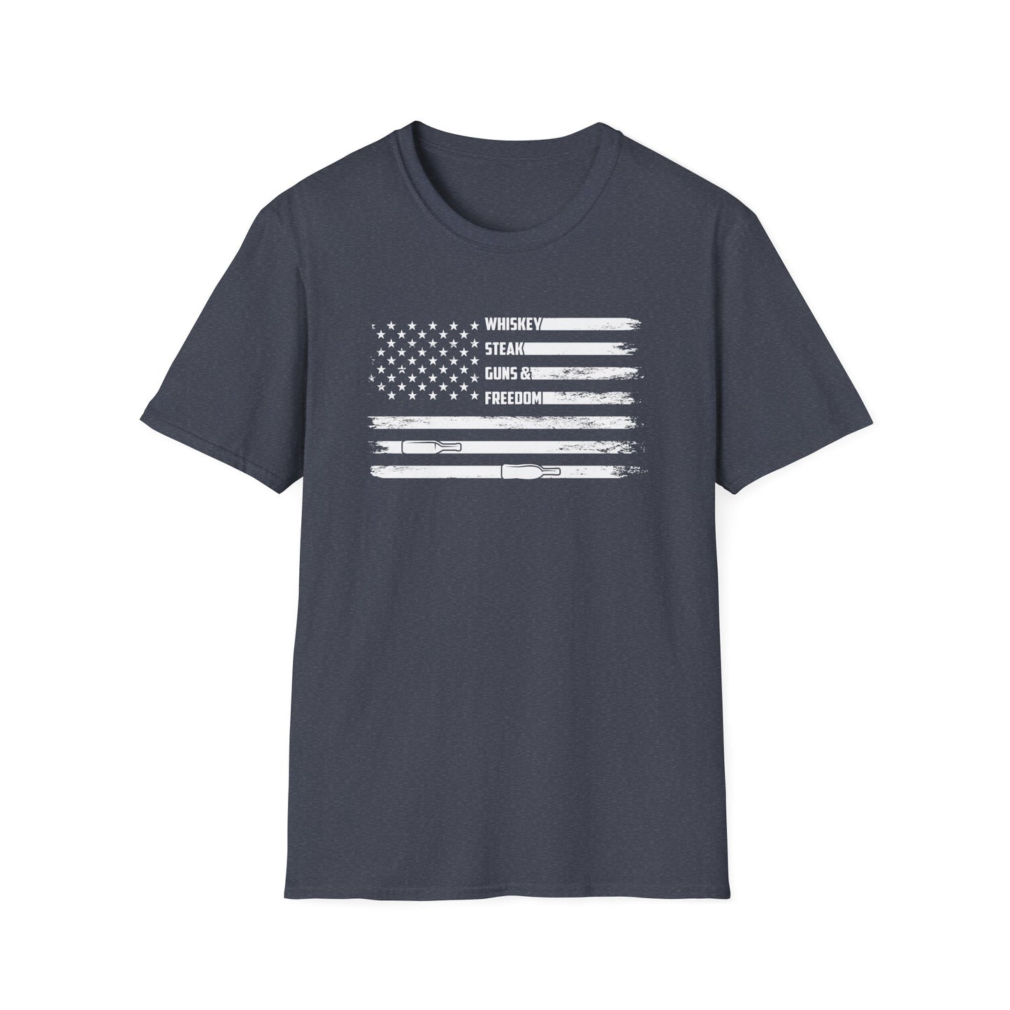 Patriotic American Flag T-Shirt, USA Independence Day Tee, Fourth of July Shirt, Red White Blue Top, Patriotic Clothing