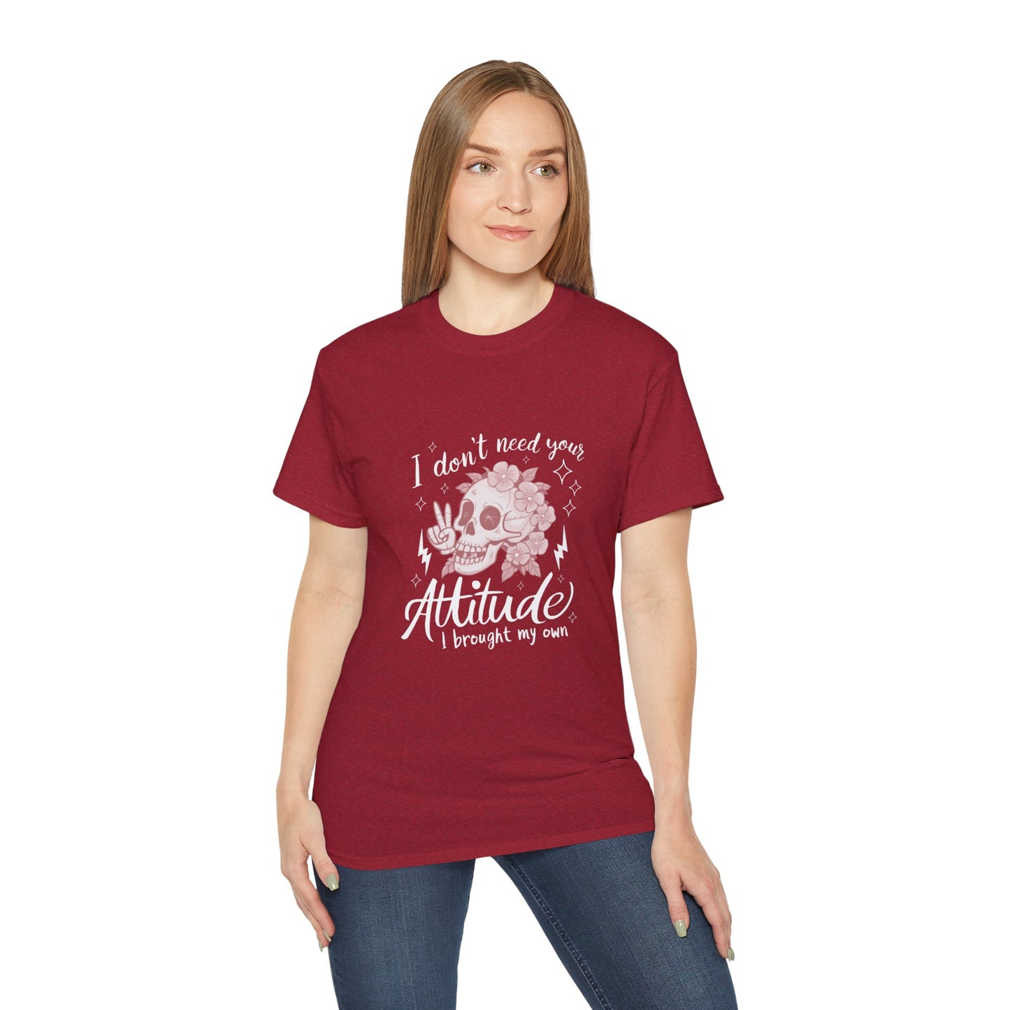 Attitude Unisex Tee - Funny Quote Shirt, Sarcastic Graphic Tee, Humor T-Shirt, Men Women Unisex Top, Cool Statement Apparel