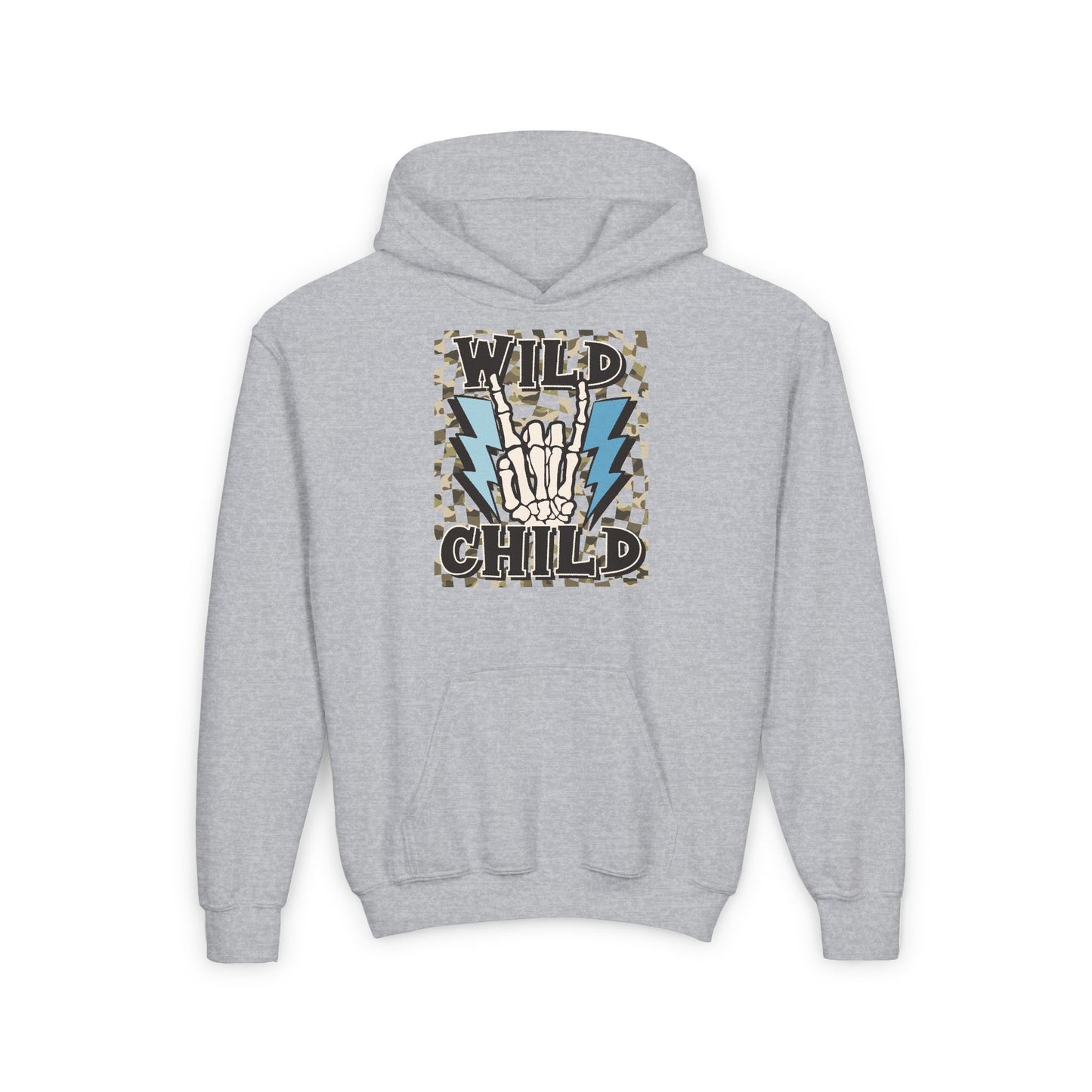 Wild Child Kids Hoodie - Warm Youth Hooded Sweatshirt