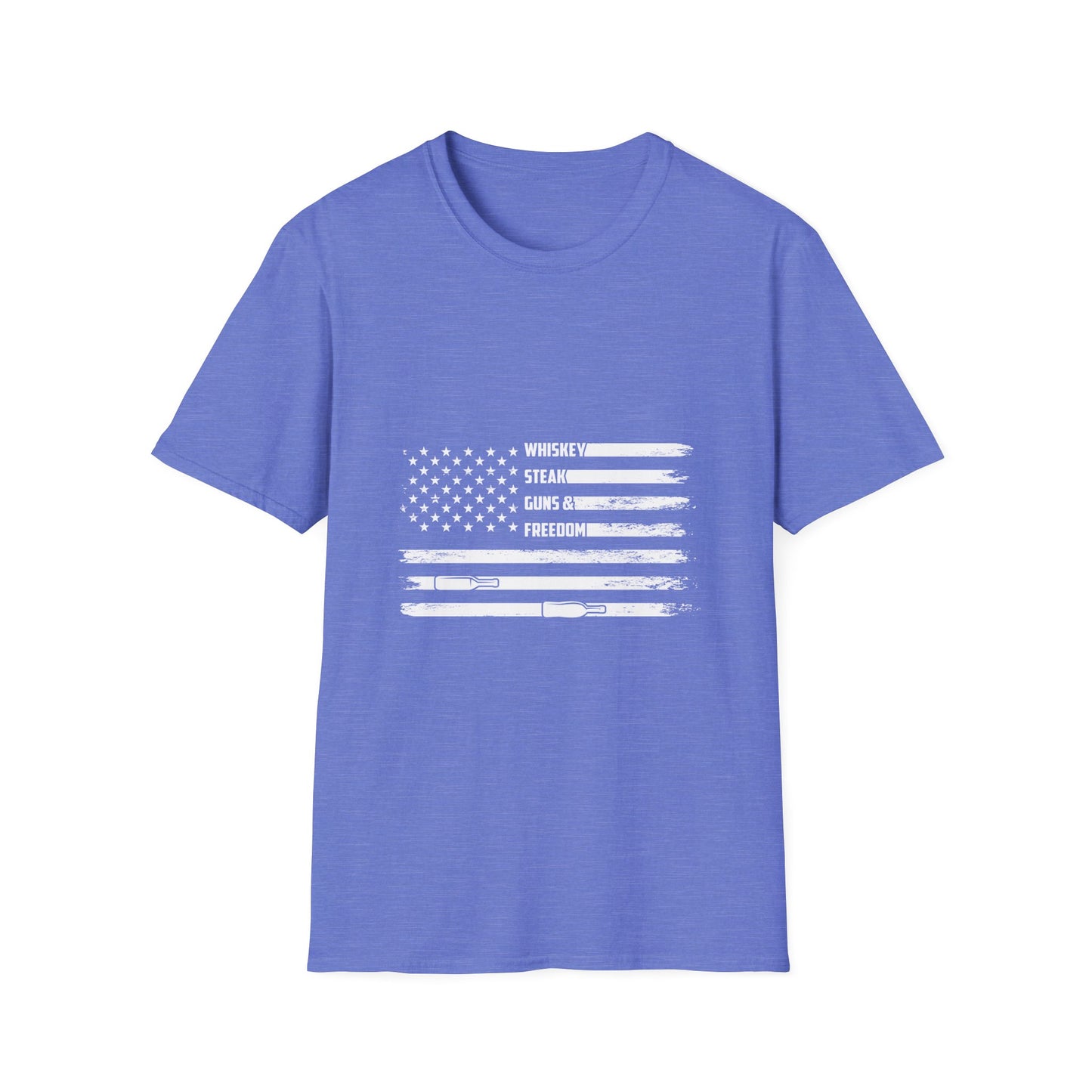 Patriotic American Flag T-Shirt, USA Independence Day Tee, Fourth of July Shirt, Red White Blue Top, Patriotic Clothing