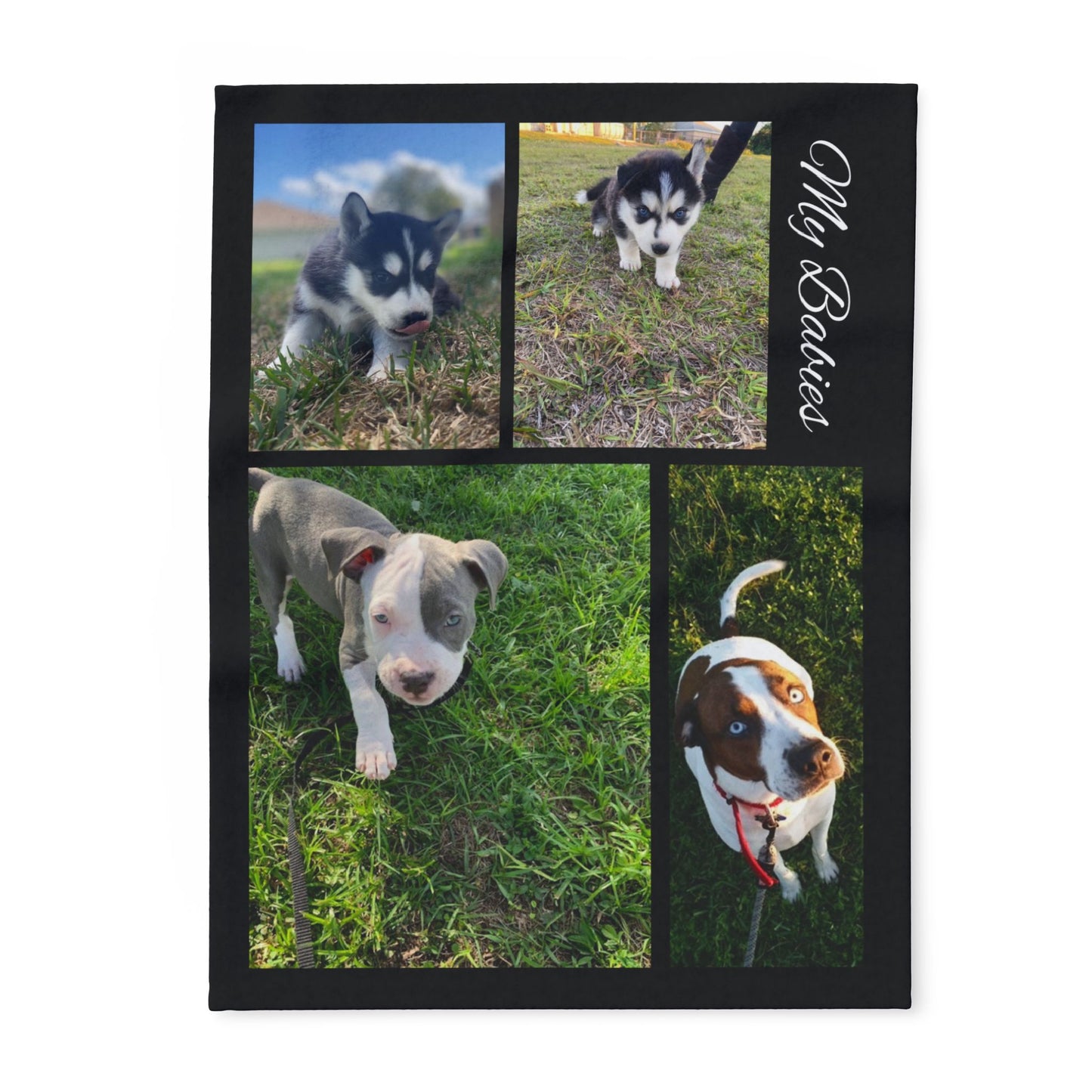 Personalized Arctic Fleece Blanket, Custom Blanket with up to 4 Photos, Gift for Loved Ones, Cozy Photo Throw, Memory Blanket, Home Decor,