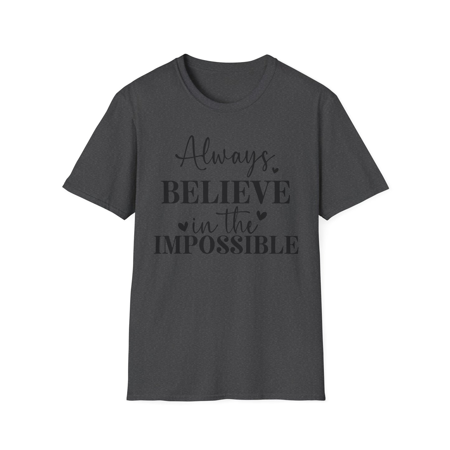 Inspiration Softstyle T-Shirt, Comfortable Tee, Motivational Shirt, Inspirational Clothing, Cozy Graphic Tee, Positive Vibes Top