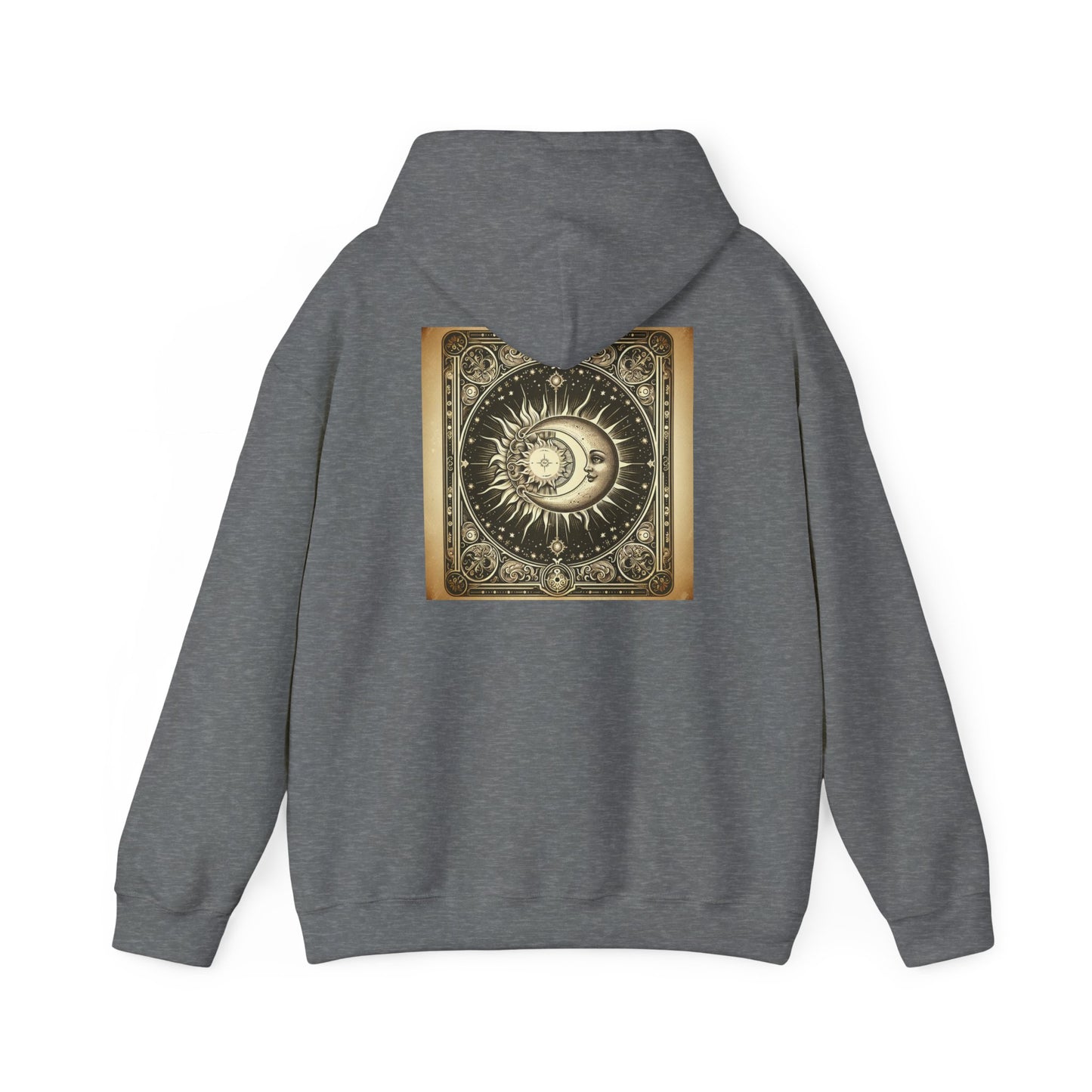 Celestial Hoodie, Cosmic Mystic Sweatshirt, Unisex Pullover, Galaxy Jumper, Space Theme Hoodie, Celestial Clothing