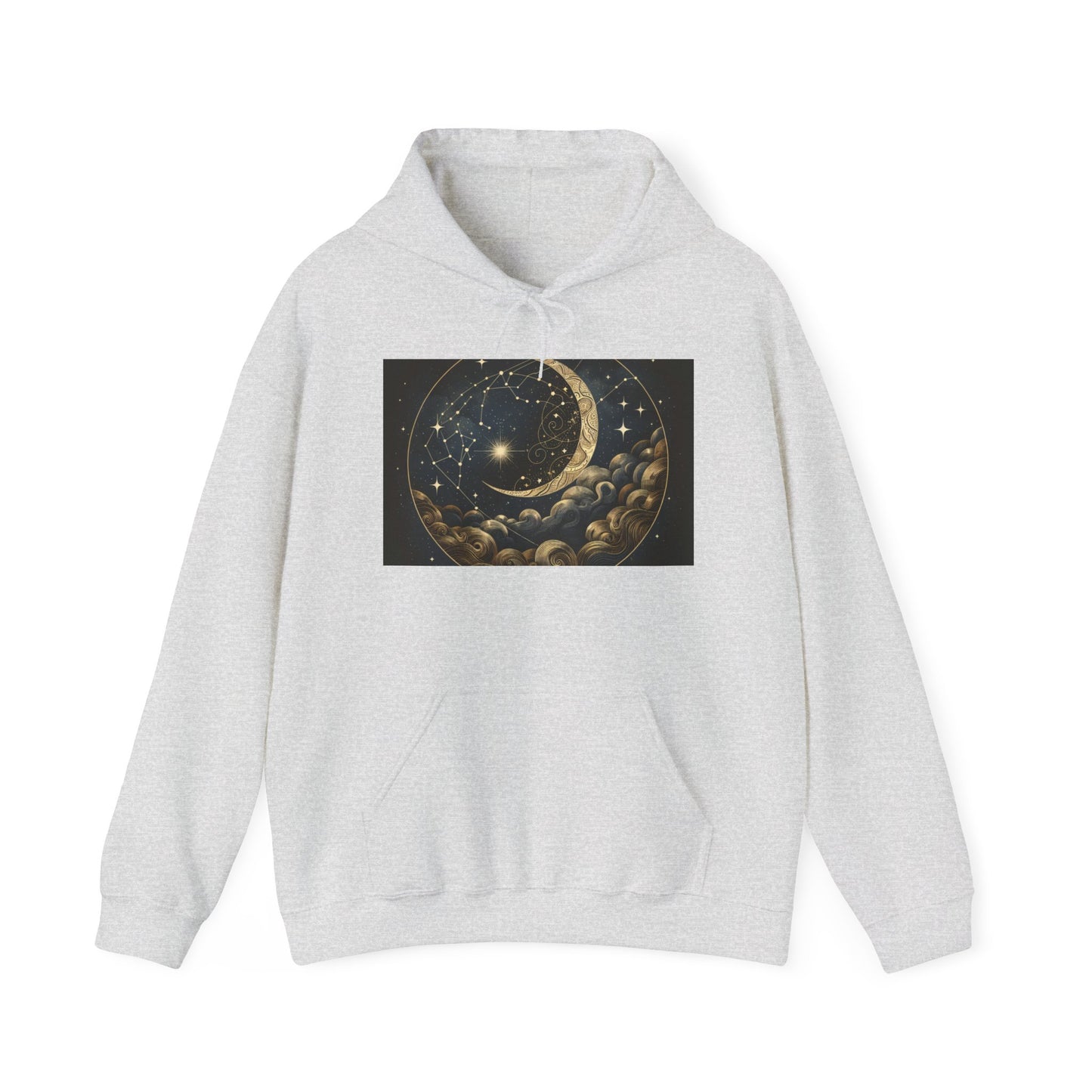 Celestial Hoodie, Cosmic Mystic Sweatshirt, Unisex Pullover, Galaxy Jumper, Space Theme Hoodie, Celestial Clothing