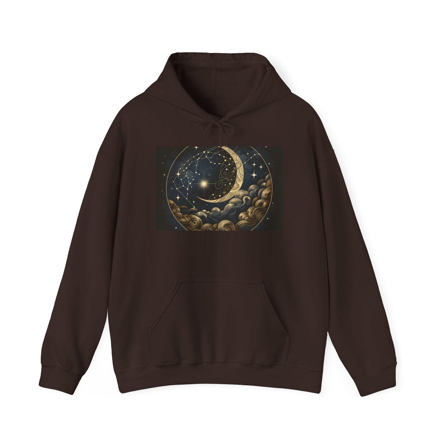 Celestial Hoodie, Cosmic Mystic Sweatshirt, Unisex Pullover, Galaxy Jumper, Space Theme Hoodie, Celestial Clothing