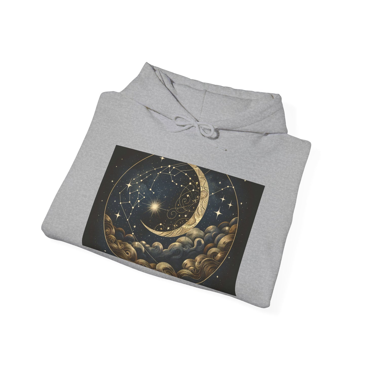 Celestial Hoodie, Cosmic Mystic Sweatshirt, Unisex Pullover, Galaxy Jumper, Space Theme Hoodie, Celestial Clothing