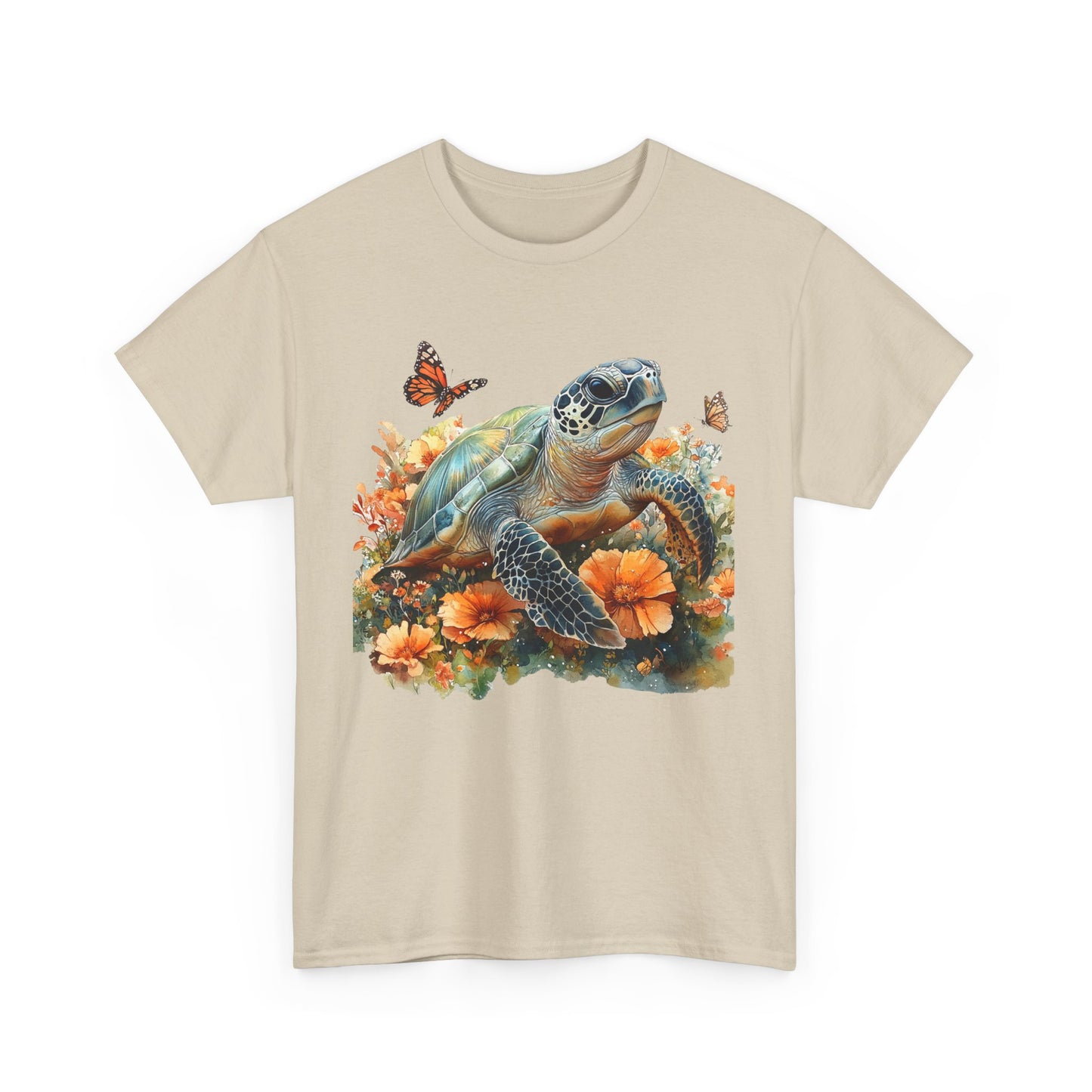 Sea Turtle Tee - Vibrant Colors Unisex