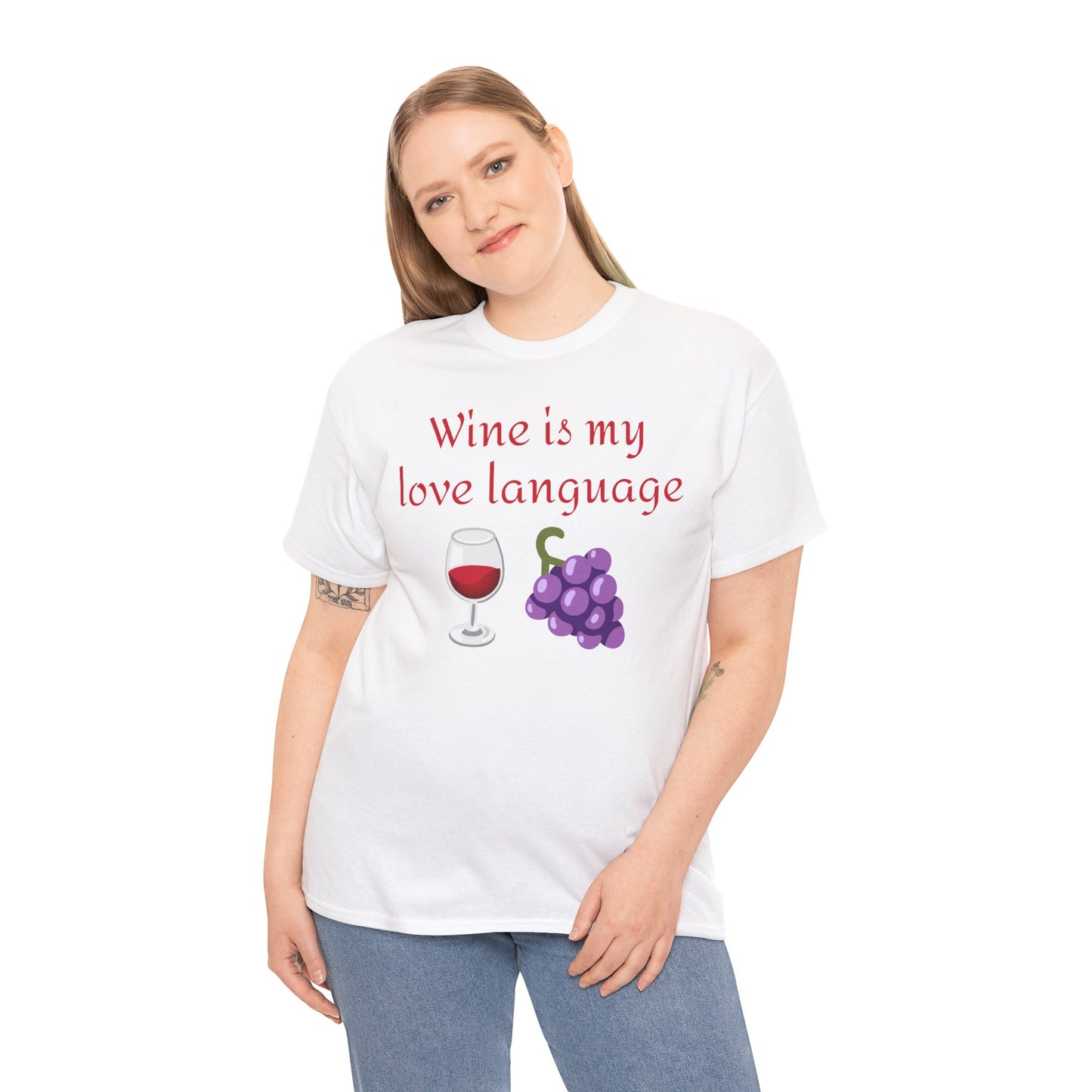 Wine Lovers Tee, Unisex Heavy Cotton Shirt, Cute Weekend Vibes T-Shirt, Gift for Wine Enthusiasts, Fun Graphic Tee
