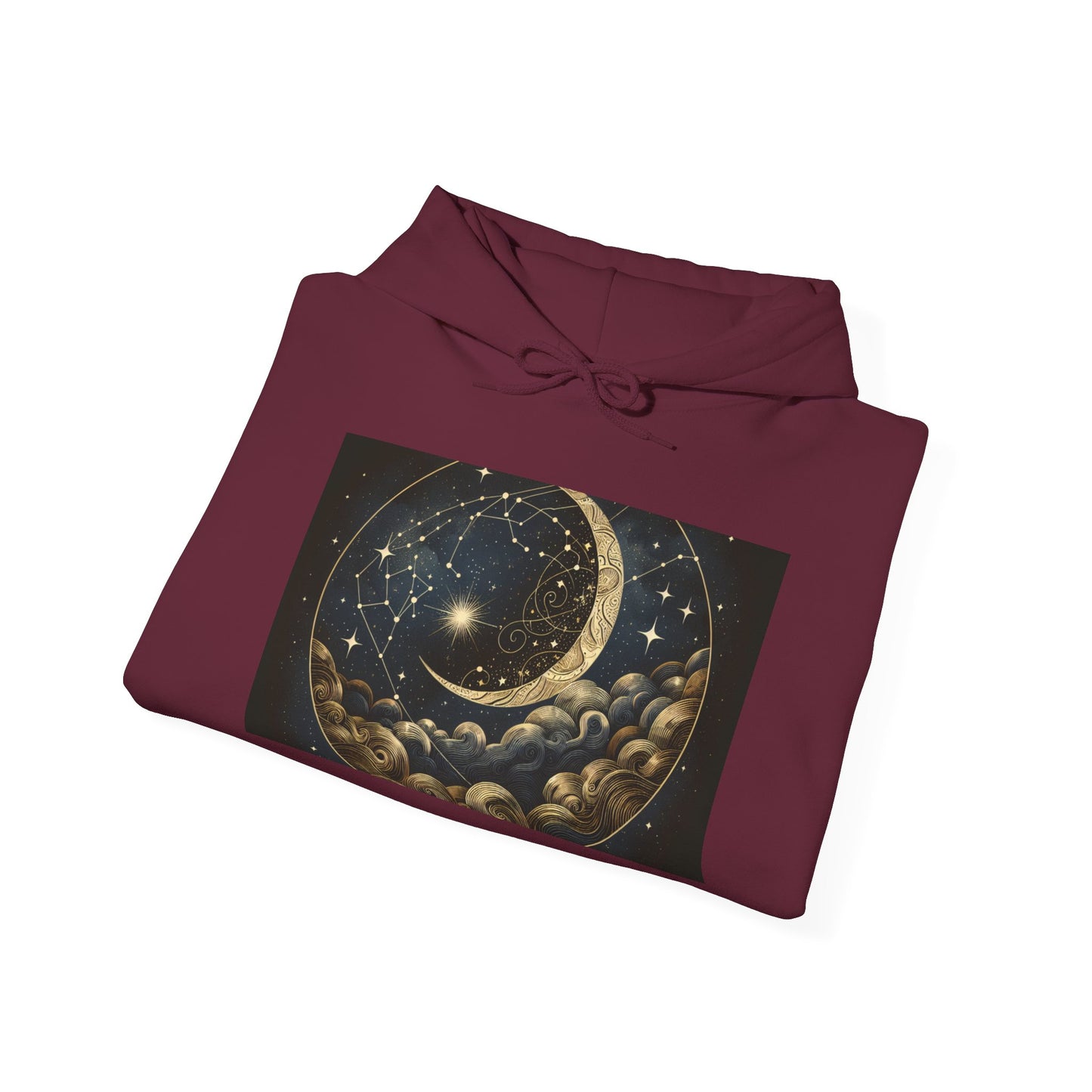 Celestial Hoodie, Cosmic Mystic Sweatshirt, Unisex Pullover, Galaxy Jumper, Space Theme Hoodie, Celestial Clothing