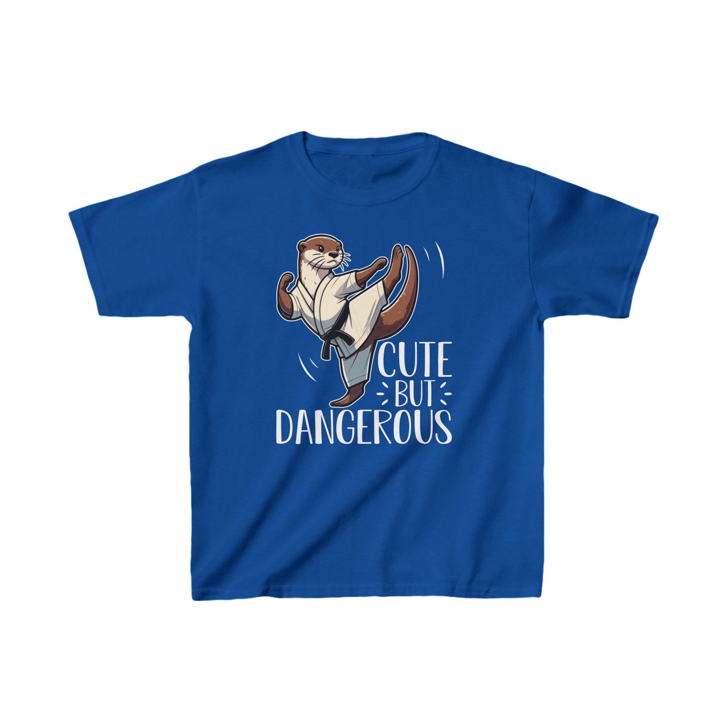 Kids Tee Cute but Dangerous Shirt, Children Tshirt, Fun Graphic Tee, Boys Girls Clothing, Playful Youth Top