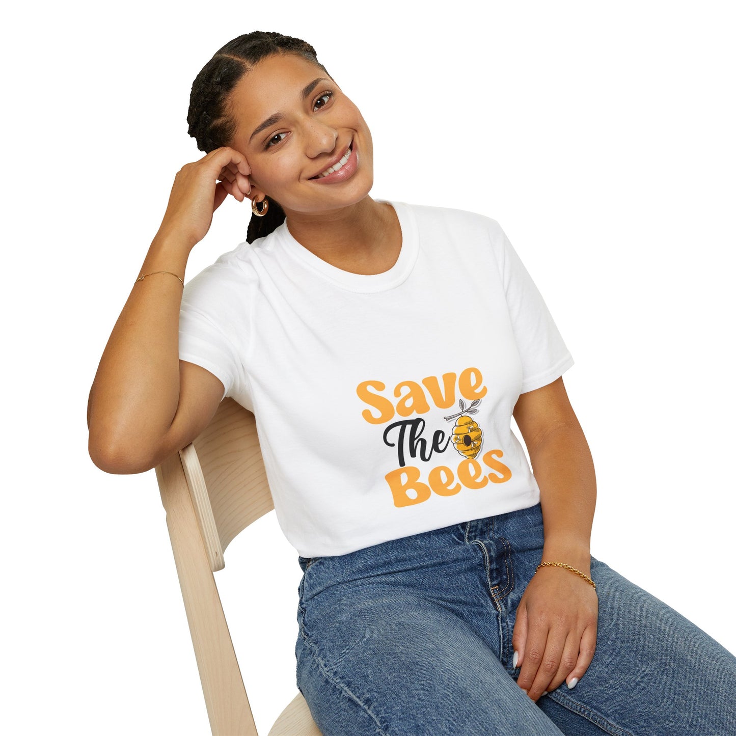 Bee Lover T-Shirt, Environmental Activist Tee, Nature Conservation Shirt, Eco-Friendly Apparel, Save the Bees Top