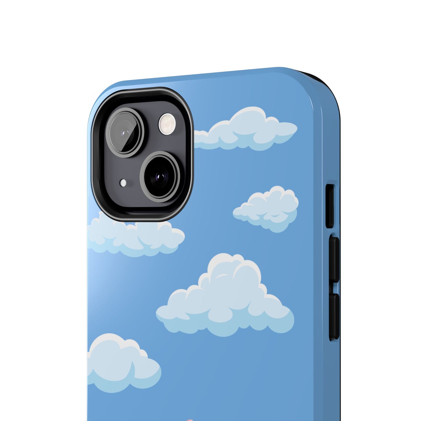 Cartoon Elephant Tough Phone Case - Cute Animal Lover Gift, Protective Cover for