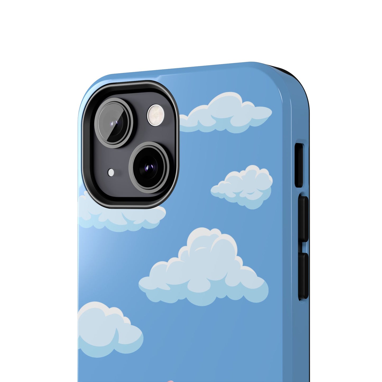 Cartoon Elephant Tough Phone Case - Cute Animal Lover Gift, Protective Cover for