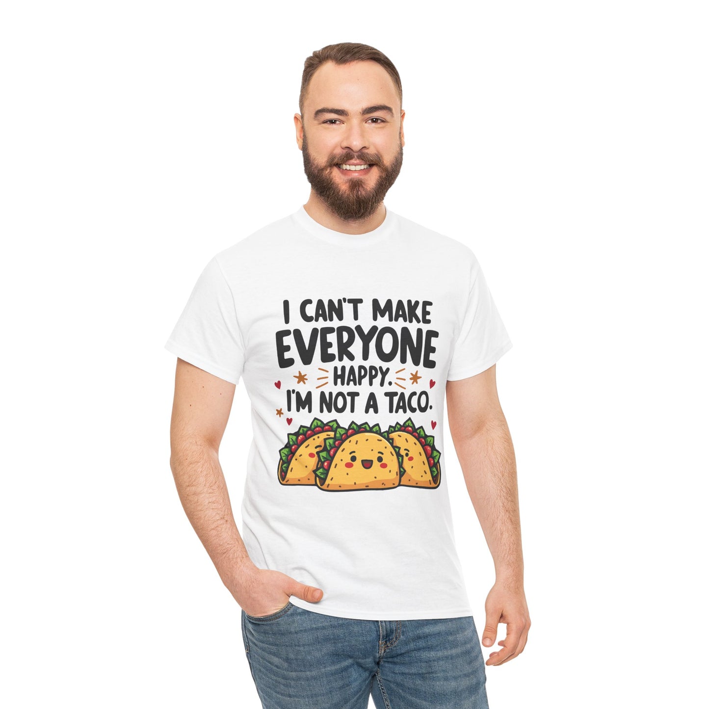 Funny Unisex Tee - 'I can't make everyone happy' Shirt