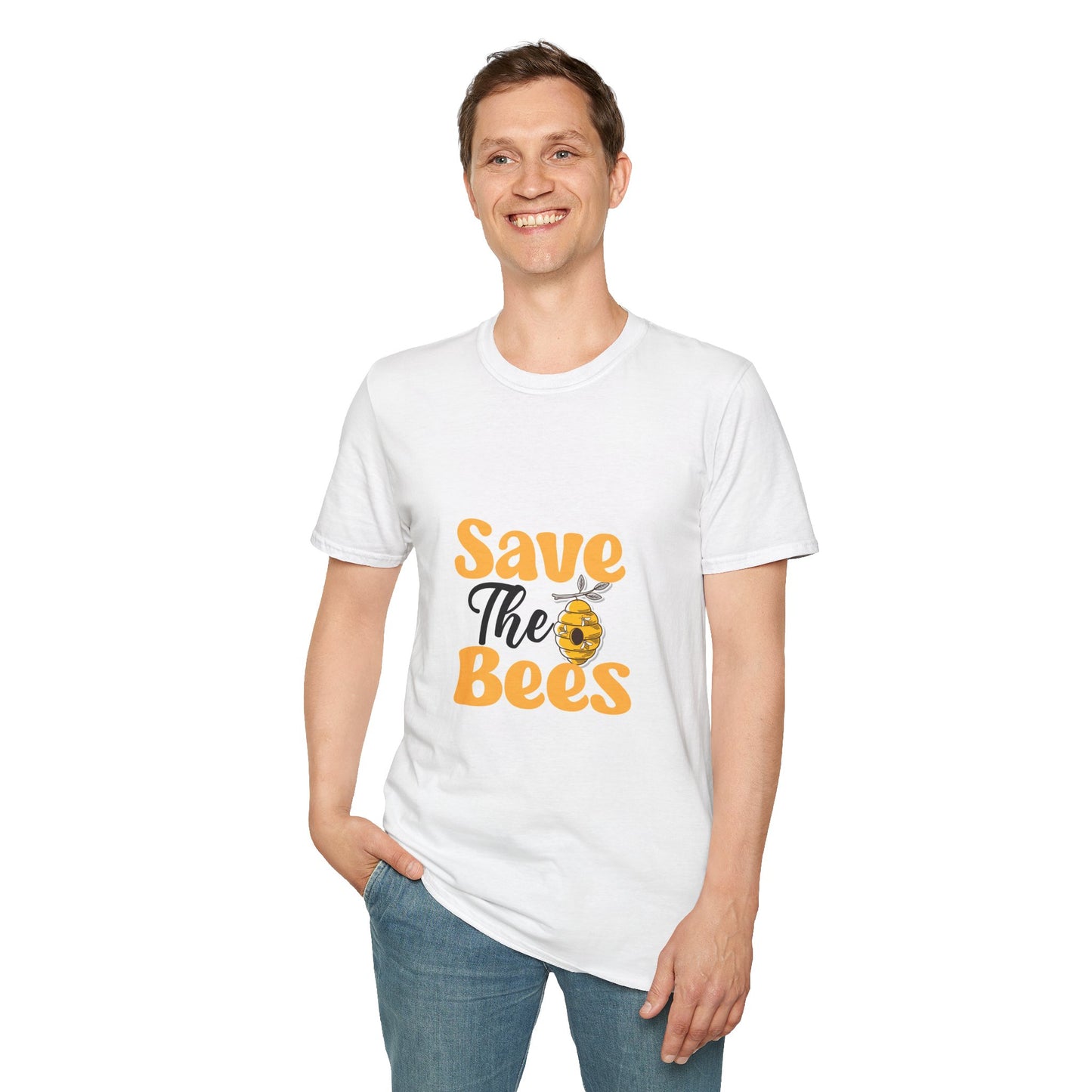 Bee Lover T-Shirt, Environmental Activist Tee, Nature Conservation Shirt, Eco-Friendly Apparel, Save the Bees Top