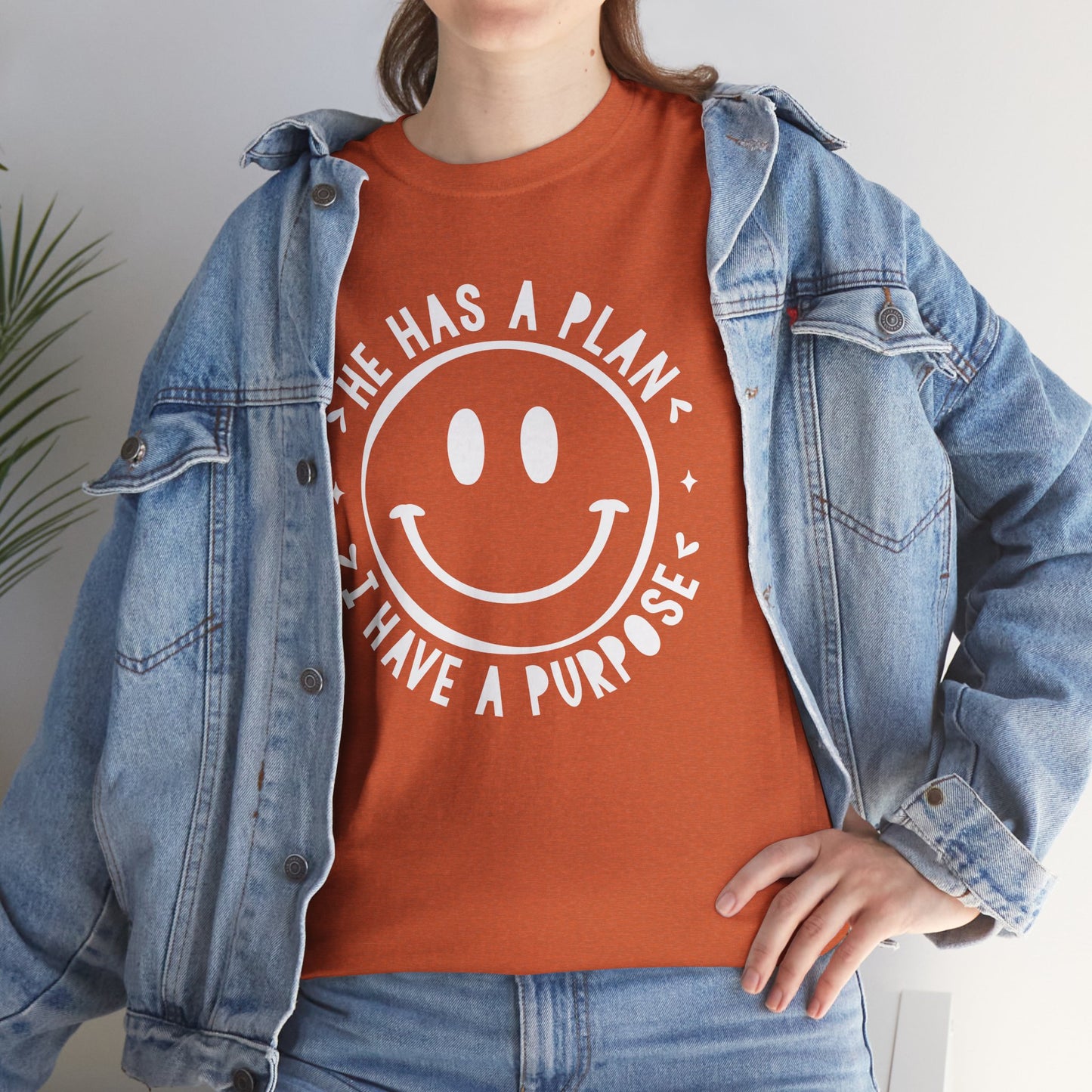 Religious Unisex Tee - He Has a Plan