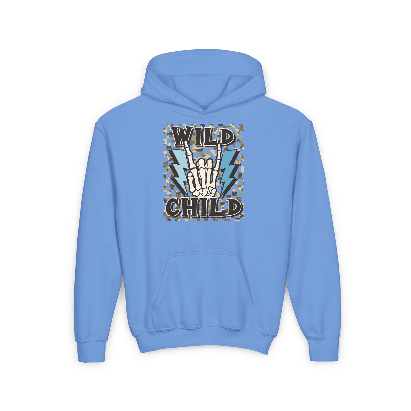 Wild Child Kids Hoodie - Warm Youth Hooded Sweatshirt